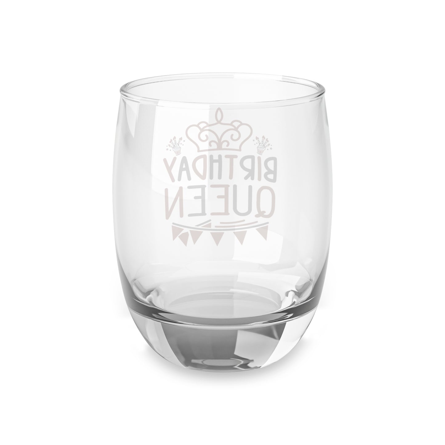 Birthday Queen Whiskey Glass - Celebrate in Style