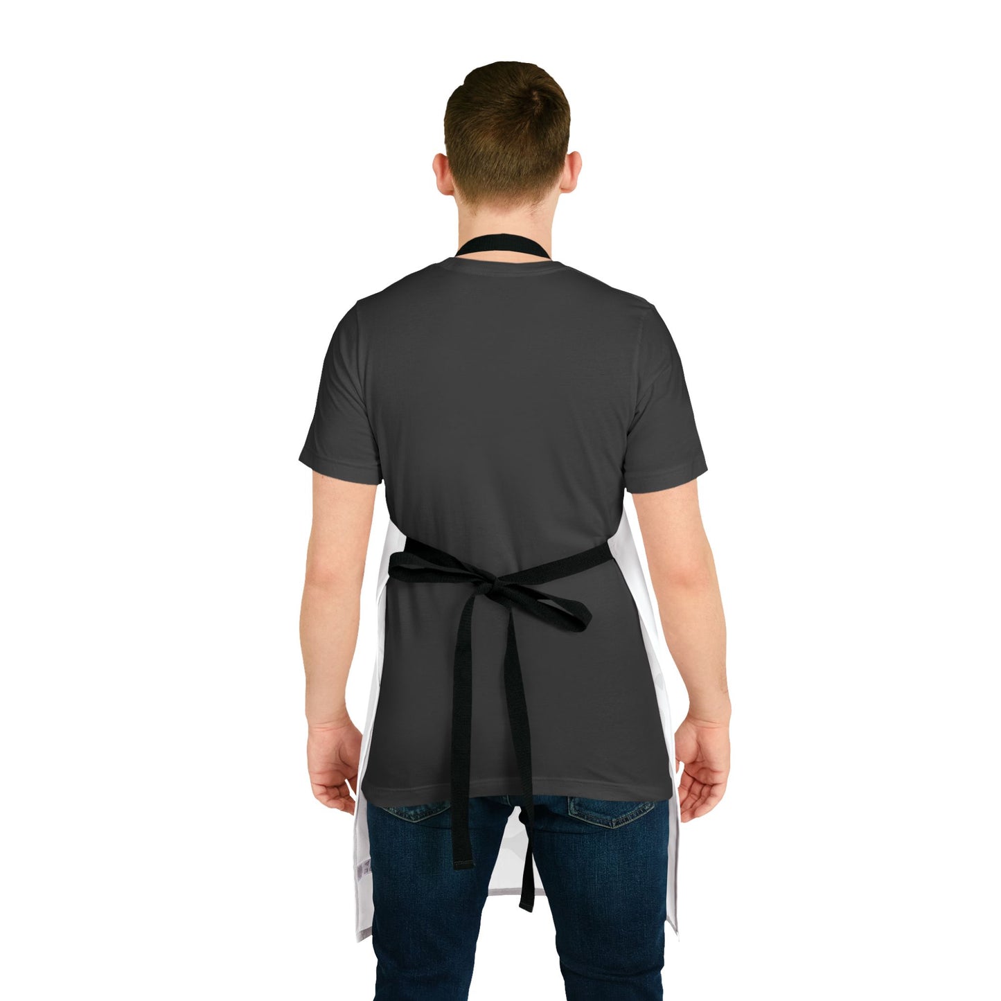 Inspirational Kitchen Apron with 5-Color Straps - 'Bless This Kitchen'