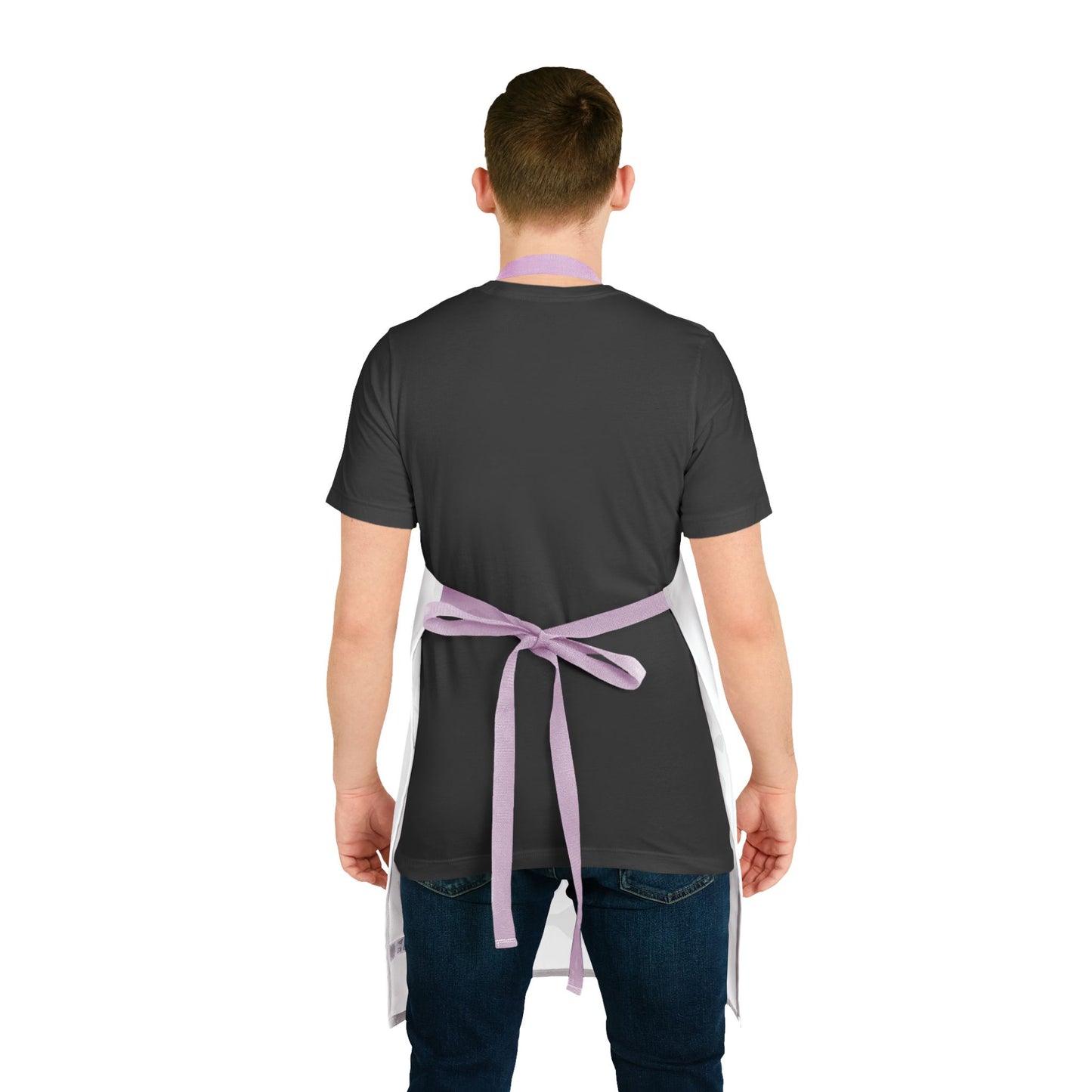 Inspirational Kitchen Apron with 5-Color Straps - 'Bless This Kitchen'