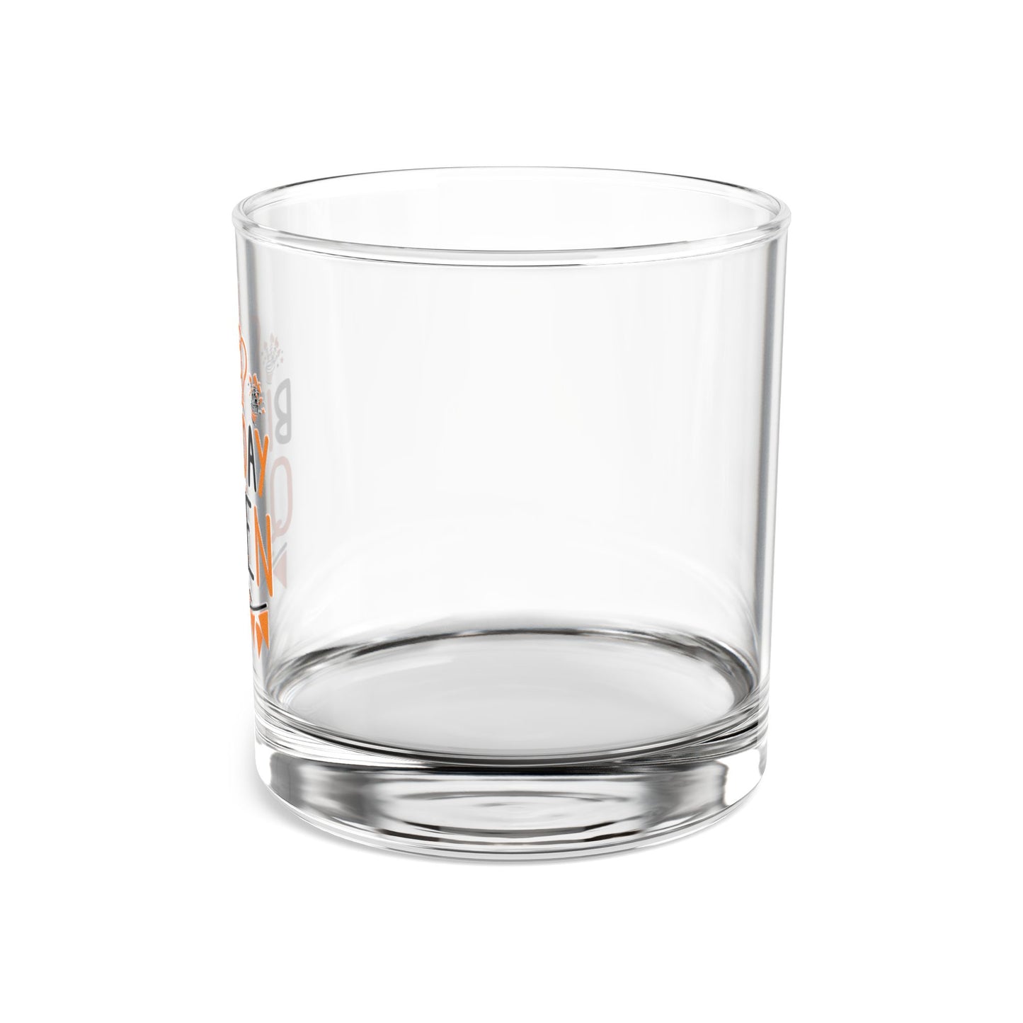 Birthday Queen Rocks Glass - 10oz Cocktail Glass for Celebrations