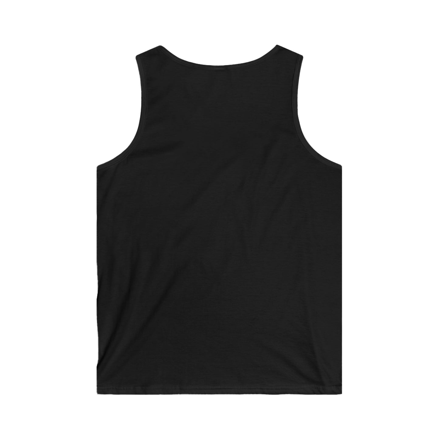 Cool Cat Headphones Men's Softstyle Tank Top - Vibrant Graphic Tee for Music Lovers
