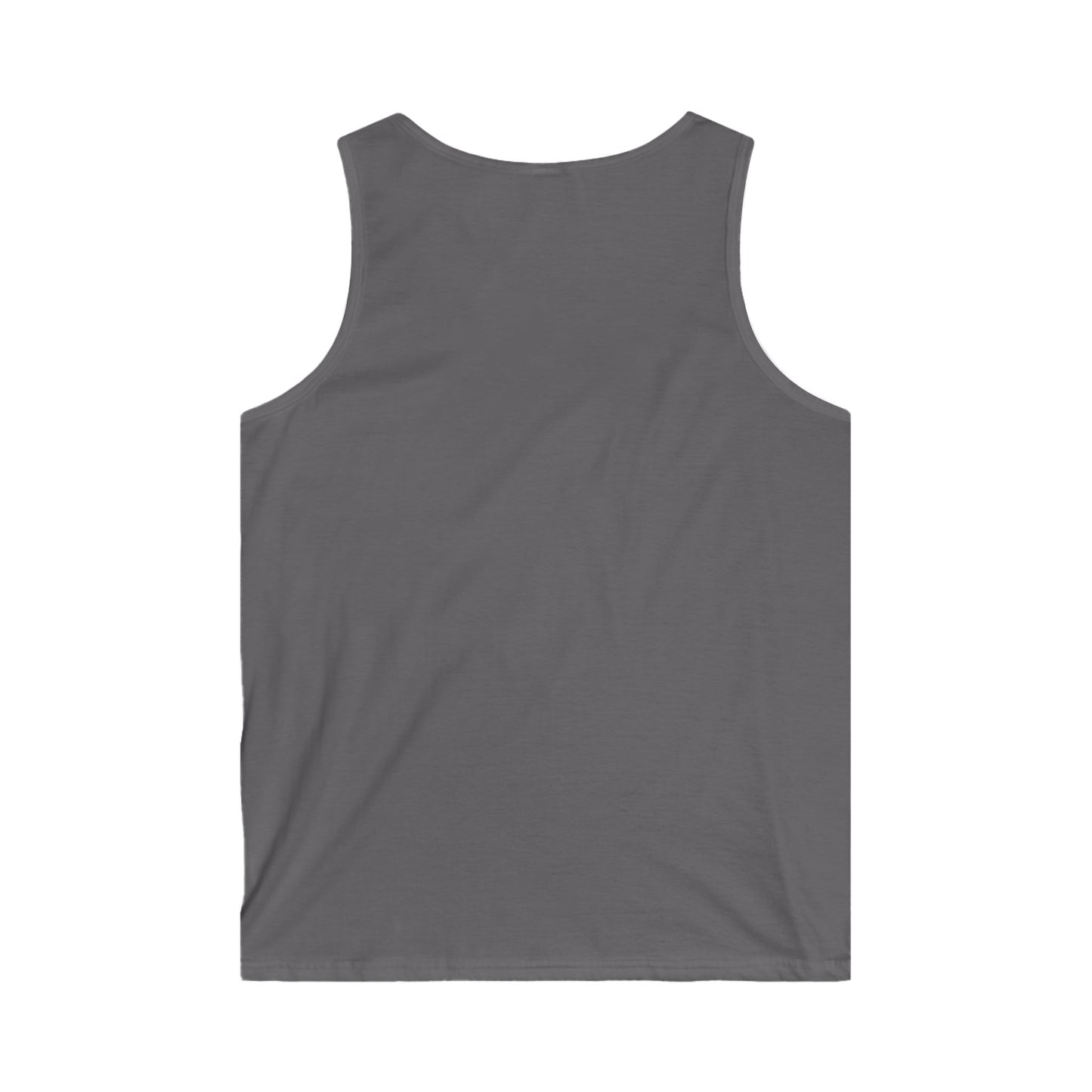 Cool Cat Headphones Men's Softstyle Tank Top - Vibrant Graphic Tee for Music Lovers