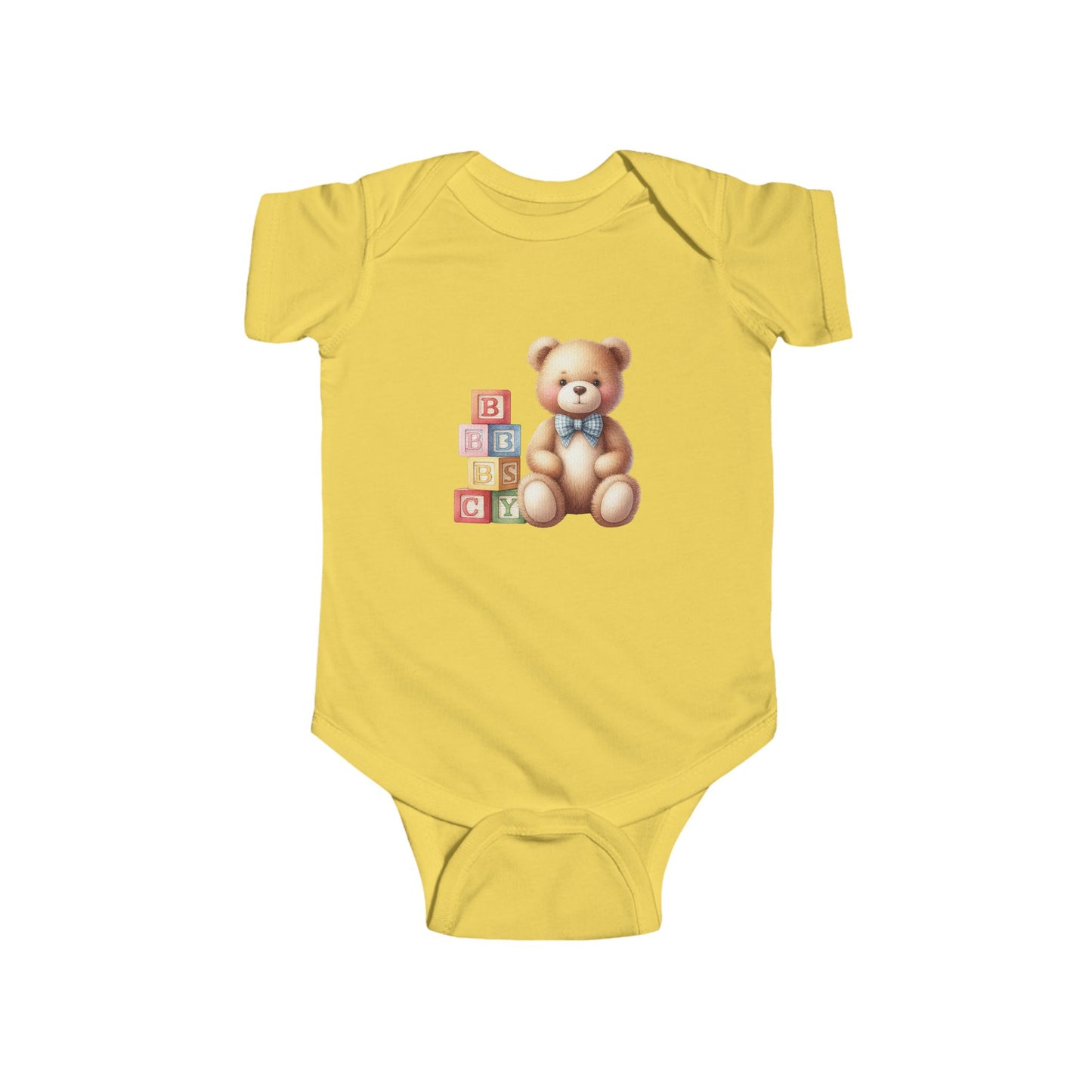 Adorable Teddy Bear Bodysuit for Infants – Perfect Baby Shower Gift