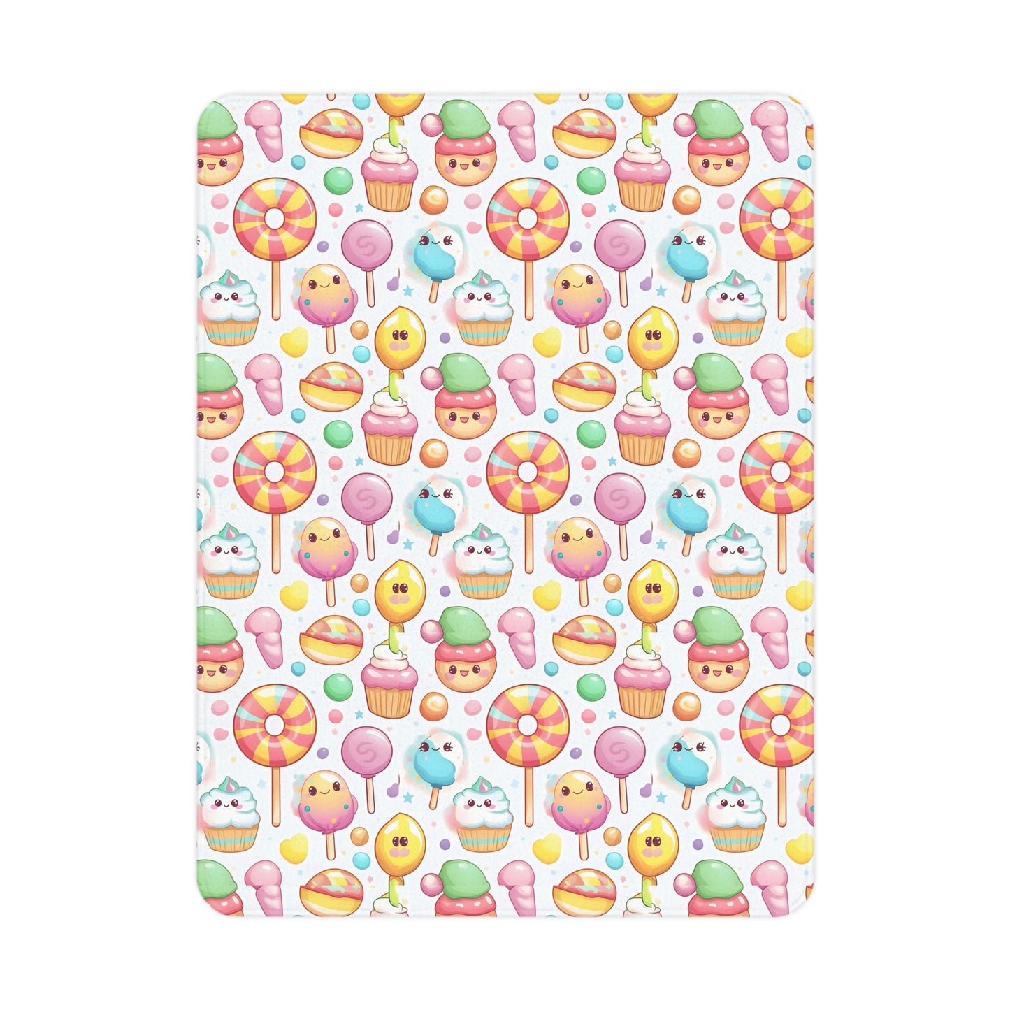 Cute Sweet Treats Toddler Blanket - Perfect for Snuggles and Playtime