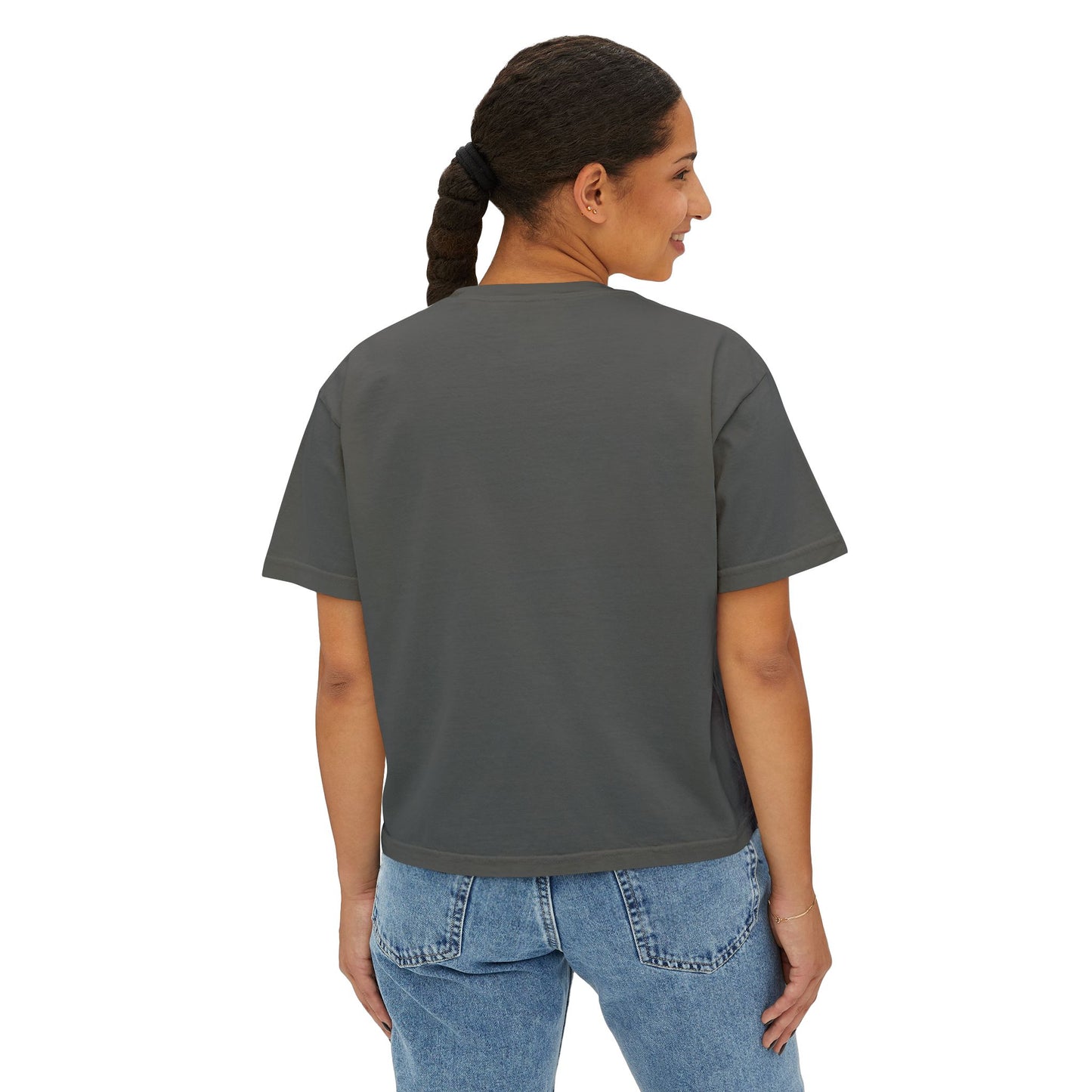 Empowering Women's Boxy Tee - Love, Joy, Excellence in Black History
