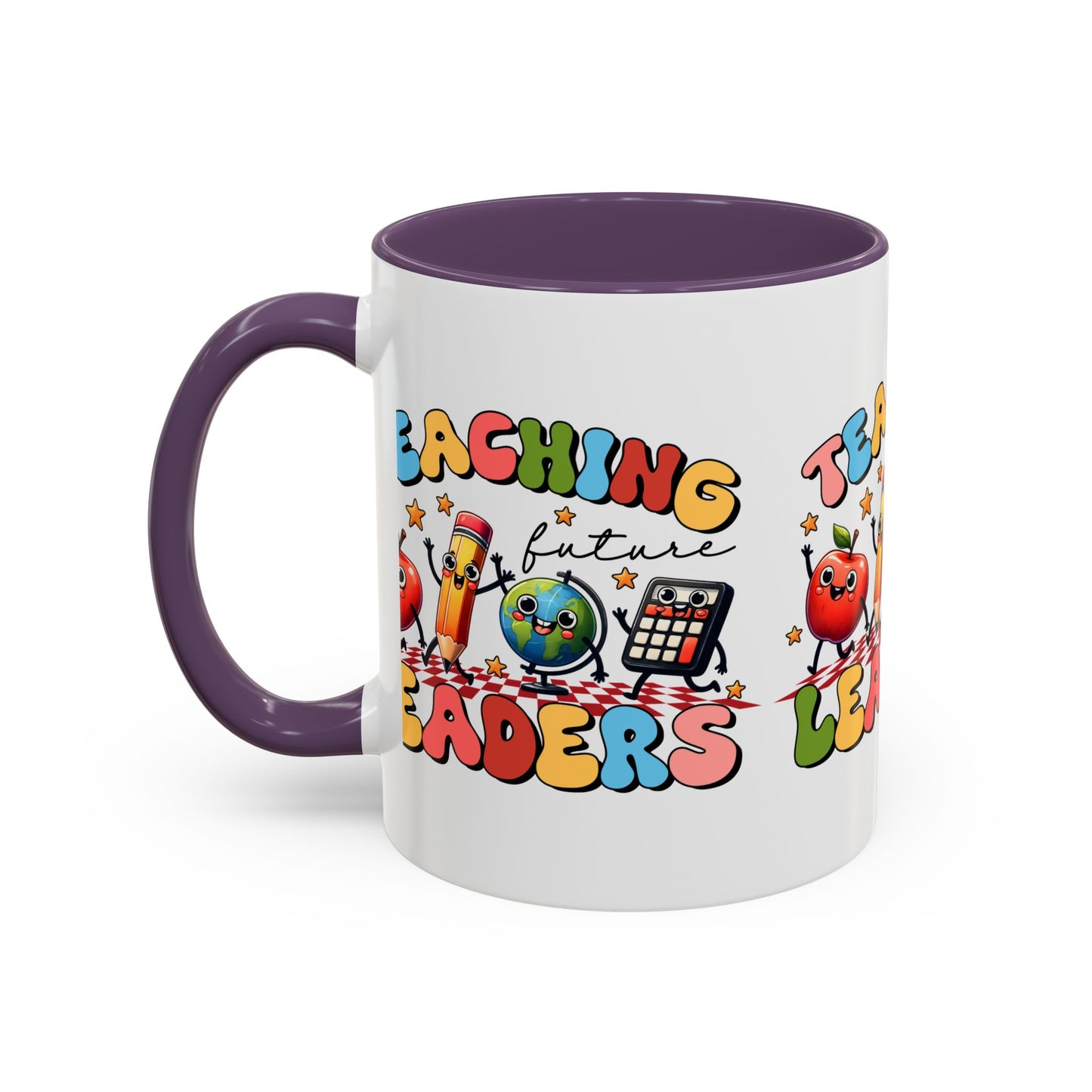 Teaching Leaders Coffee Mug — Cute "Teaching Future Leaders" Teacher Gift Accent Mug