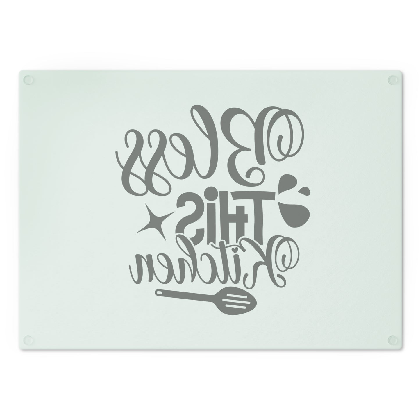Inspirational Kitchen Cutting Board - 'Bless This Kitchen'
