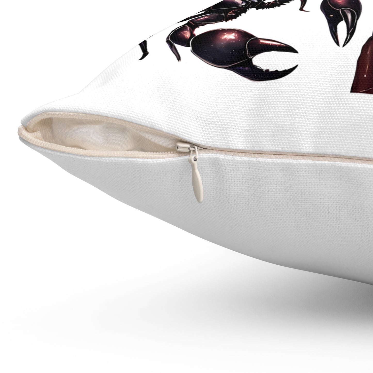 Scorpio Zodiac Pillow — Mystic Scorpion Astrology Decorative Throw Cushion