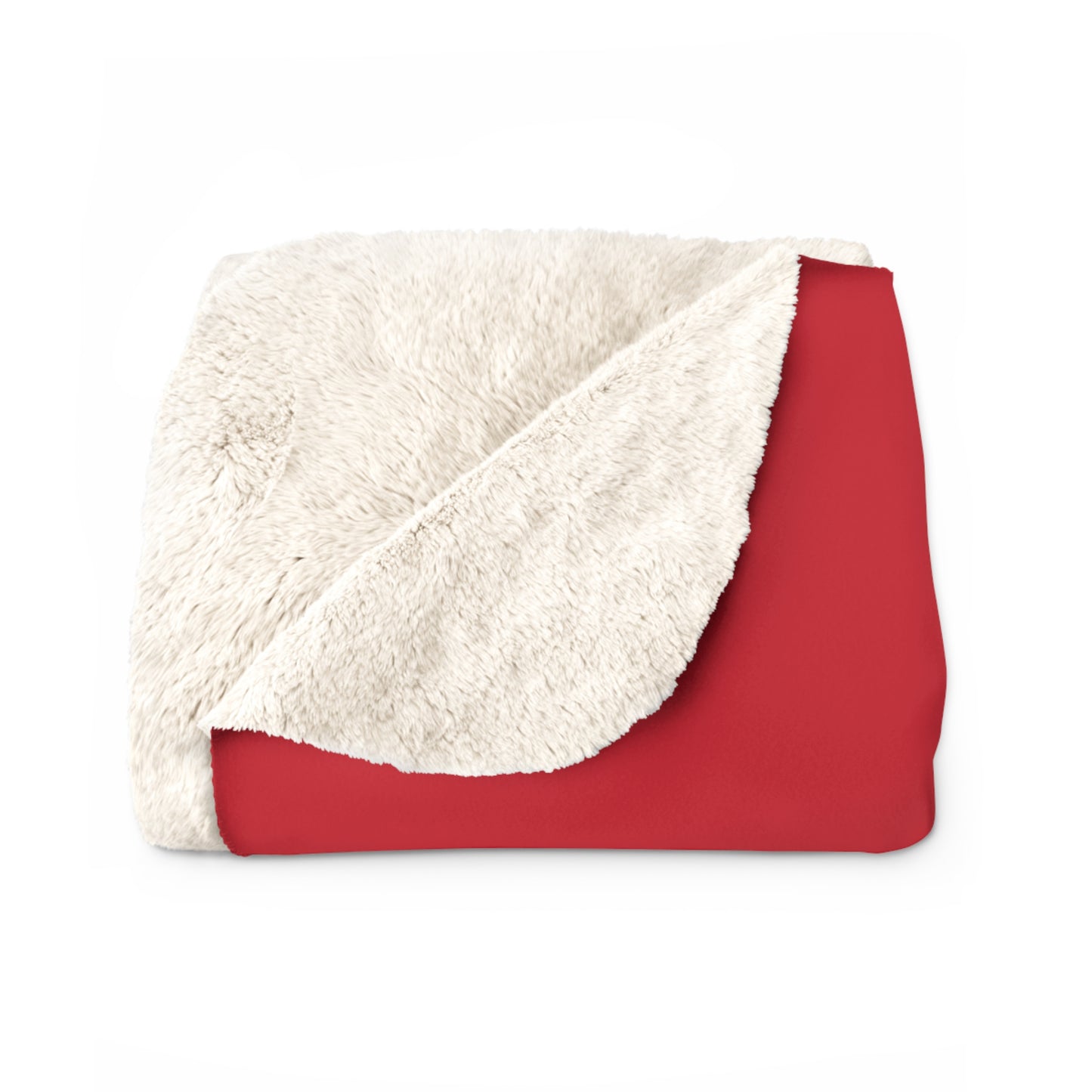 Sherpa Fleece Blanket - Peace, Love & Juneteenth Design