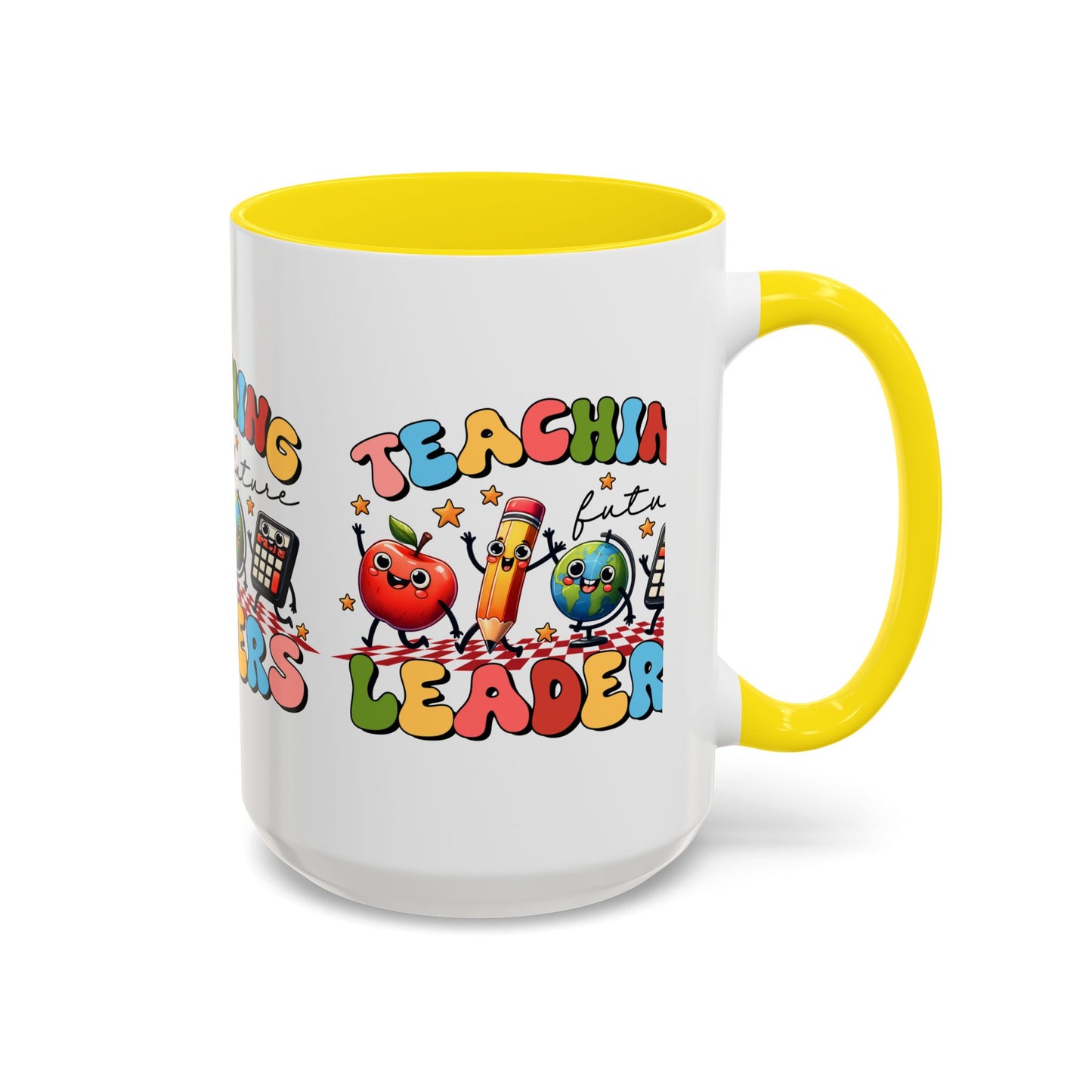 Teaching Leaders Coffee Mug — Cute "Teaching Future Leaders" Teacher Gift Accent Mug