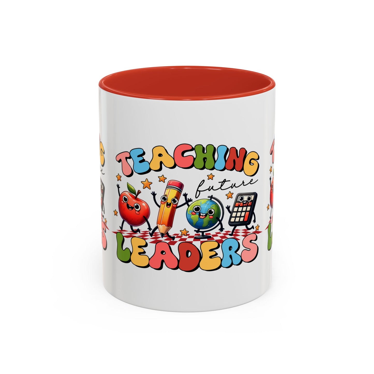 Teaching Leaders Coffee Mug — Cute "Teaching Future Leaders" Teacher Gift Accent Mug