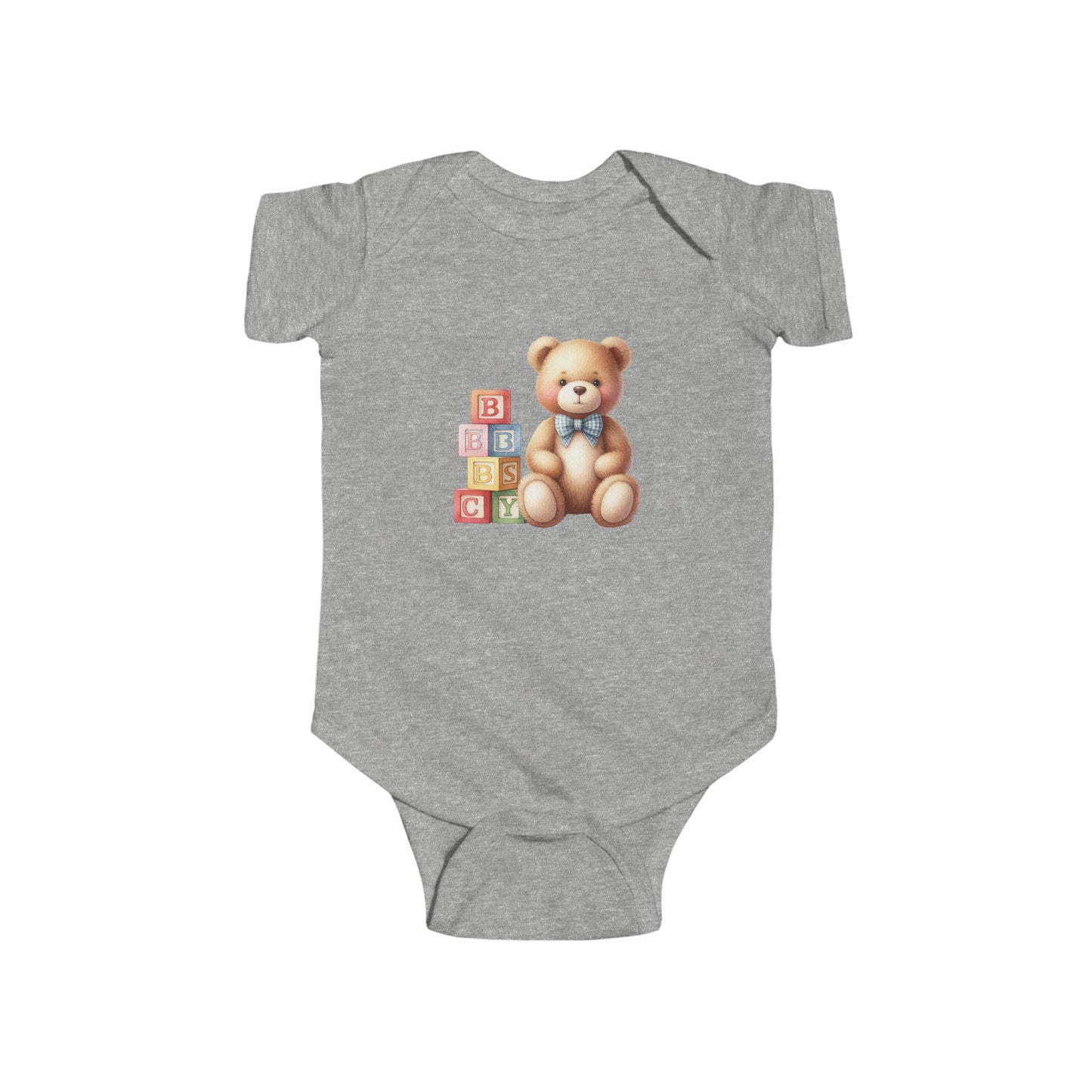 Adorable Teddy Bear Bodysuit for Infants – Perfect Baby Shower Gift