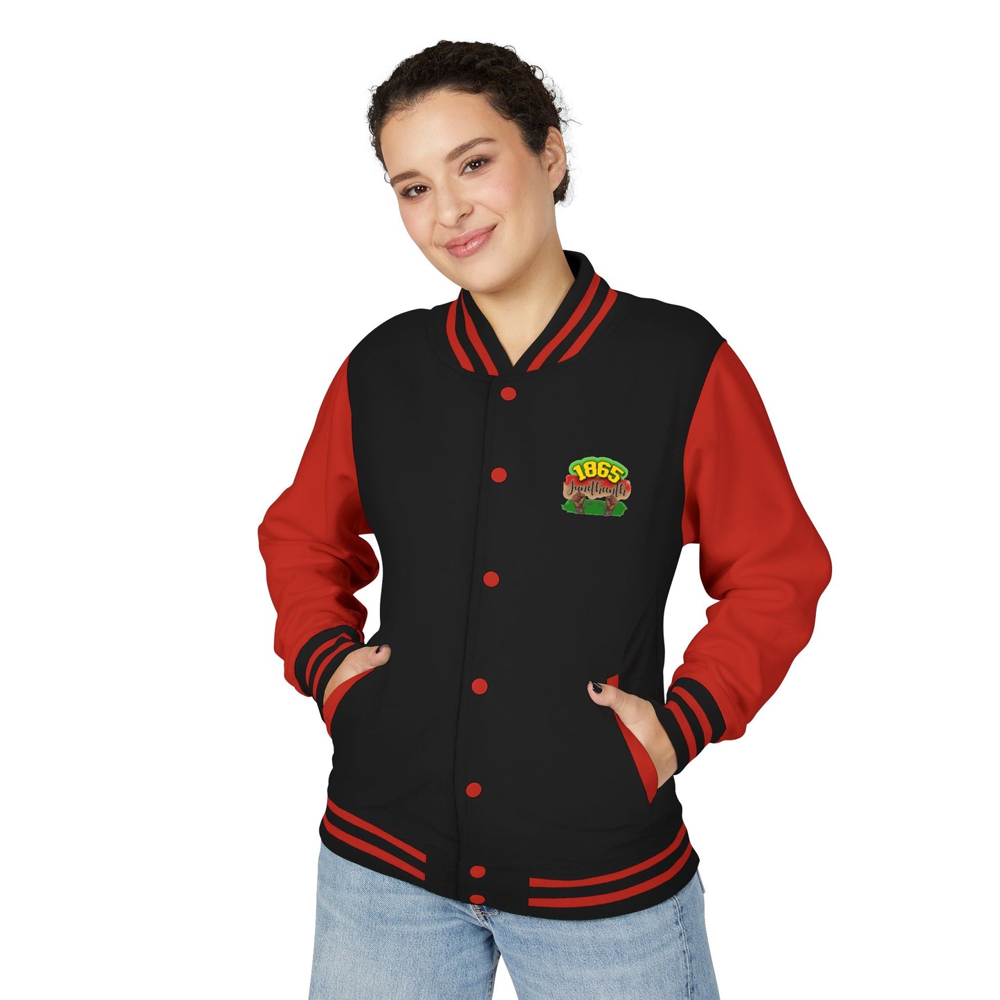 Letterman Jacket — "My History Is Sacred" Afrocentric Varsity Jacket