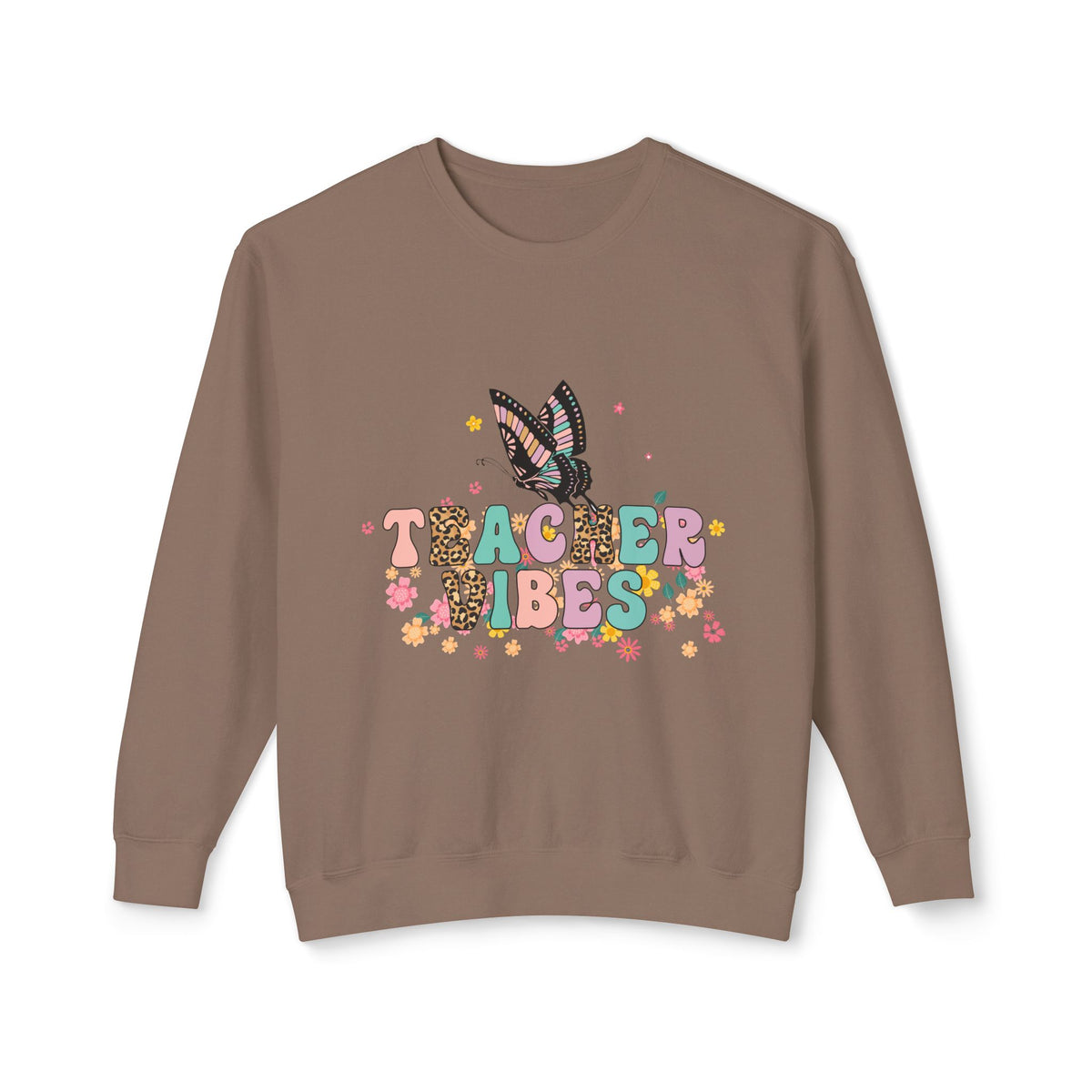 Teacher Vibes Crewneck Sweatshirt