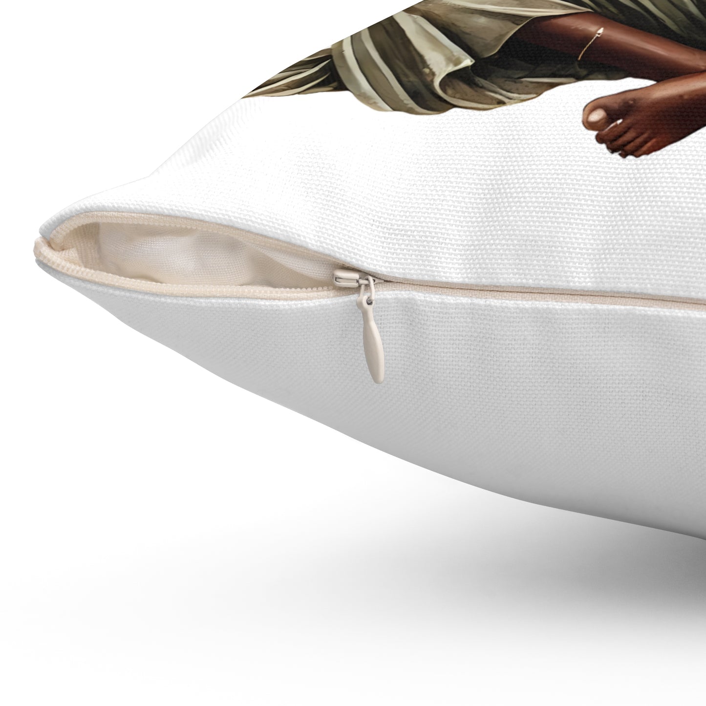 Taurus Zodiac Goddess Pillow — Astrological Decorative Square Cushion