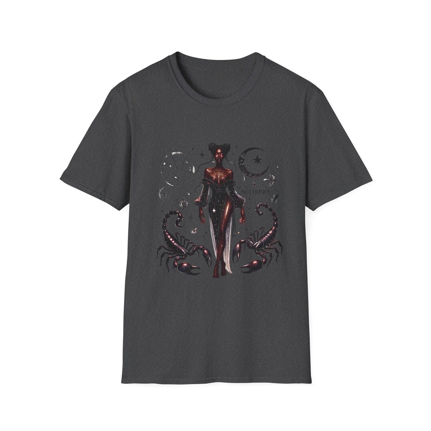 Scorpio Zodiac T‑Shirt — Mystical Scorpio Constellation Moon Design