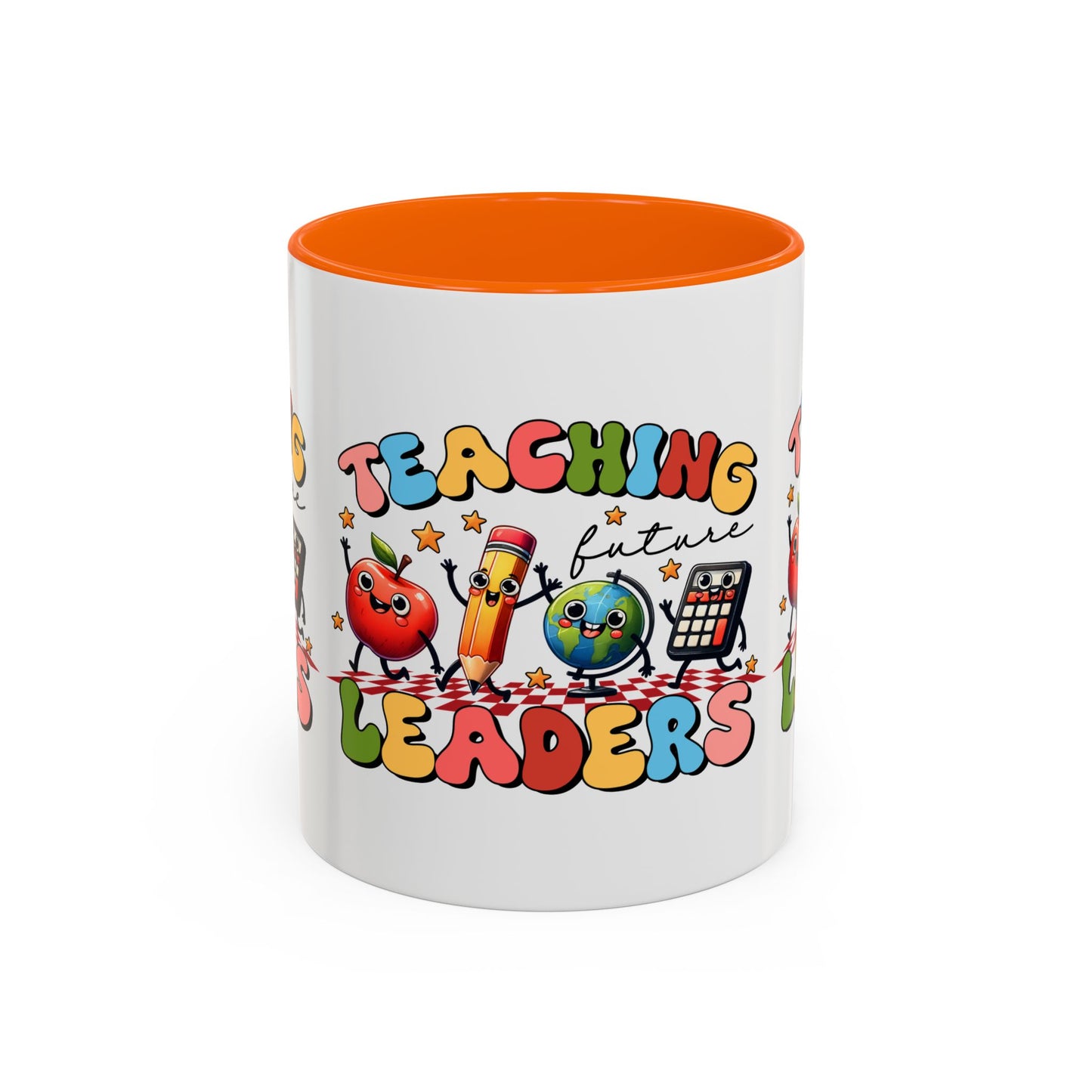 Teaching Leaders Coffee Mug — Cute "Teaching Future Leaders" Teacher Gift Accent Mug