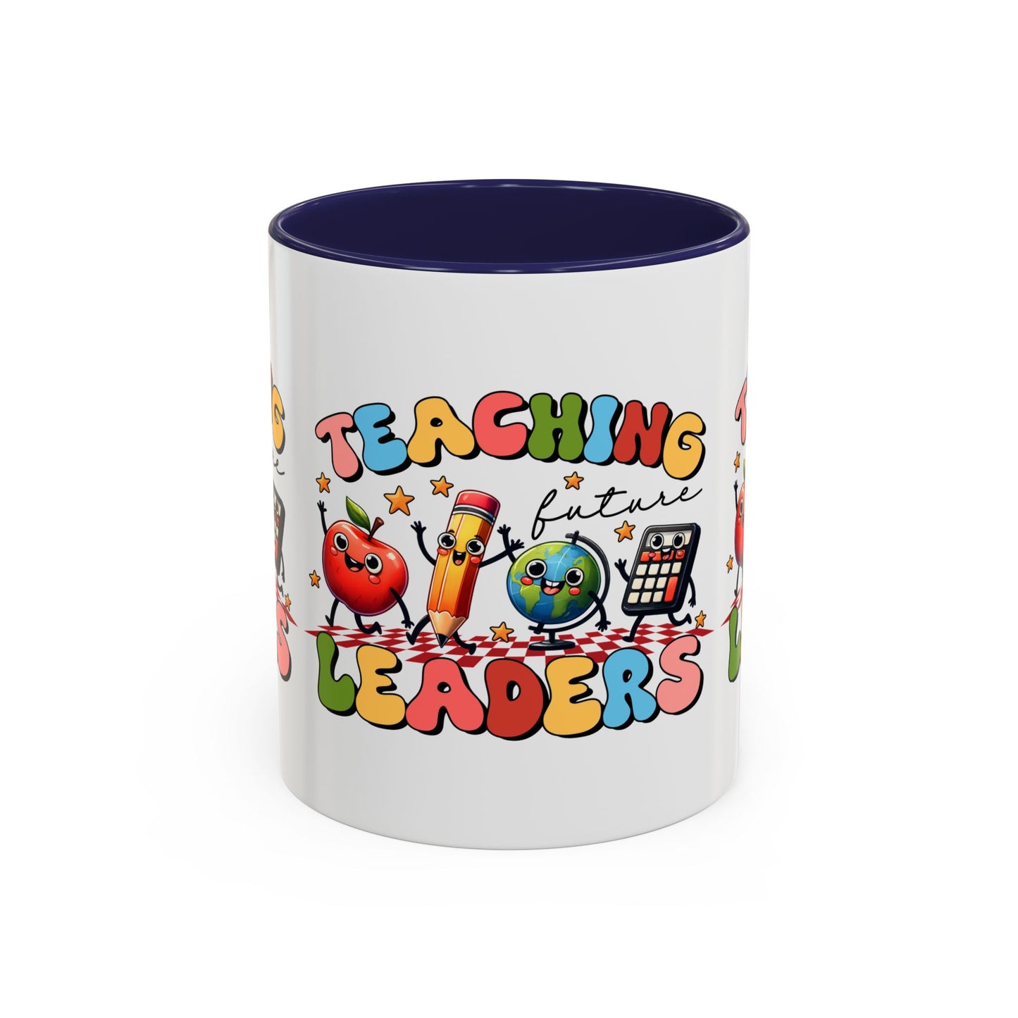 Teaching Leaders Coffee Mug — Cute "Teaching Future Leaders" Teacher Gift Accent Mug