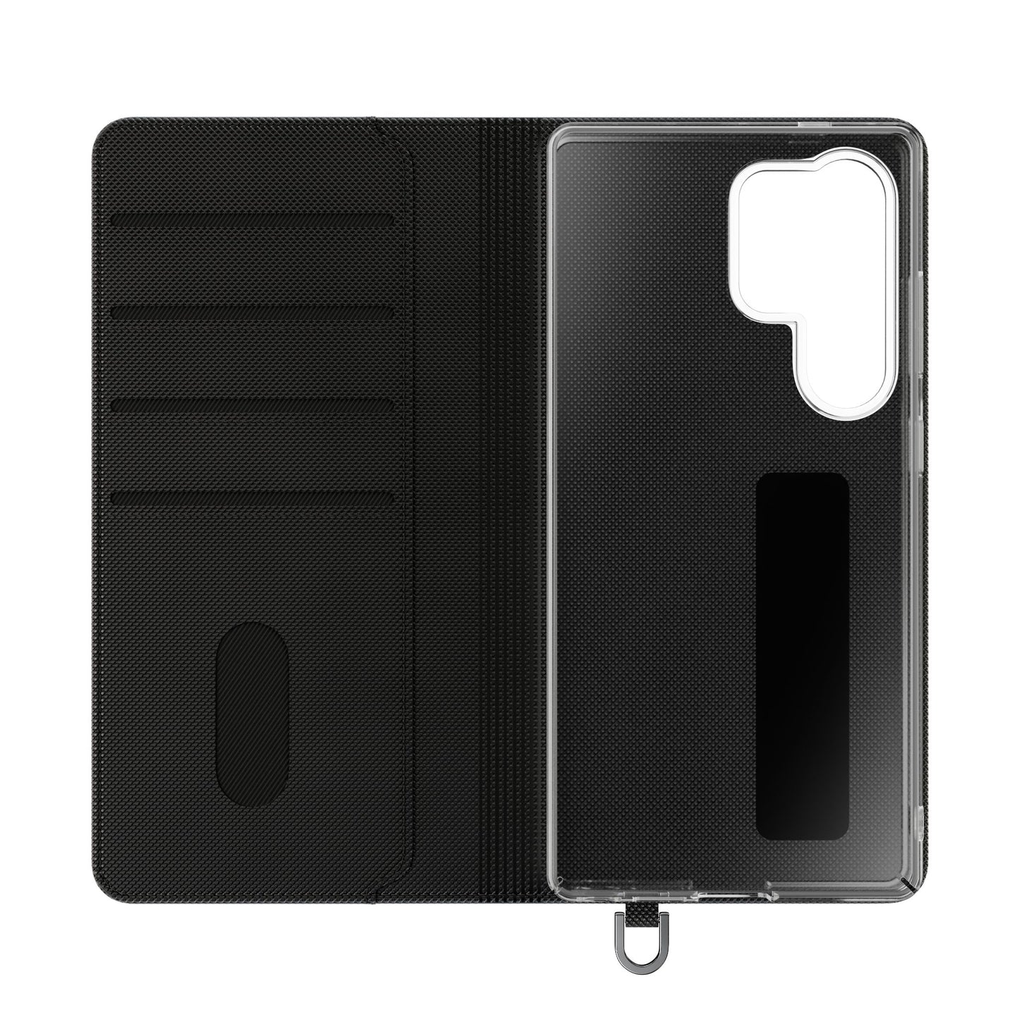 Flip Phone Case — "Black" Typography with Love, Joy, Pride & History