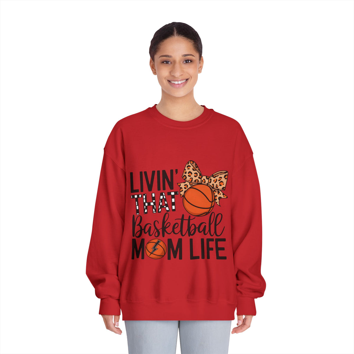 Basketball Mom Life Sweatshirt