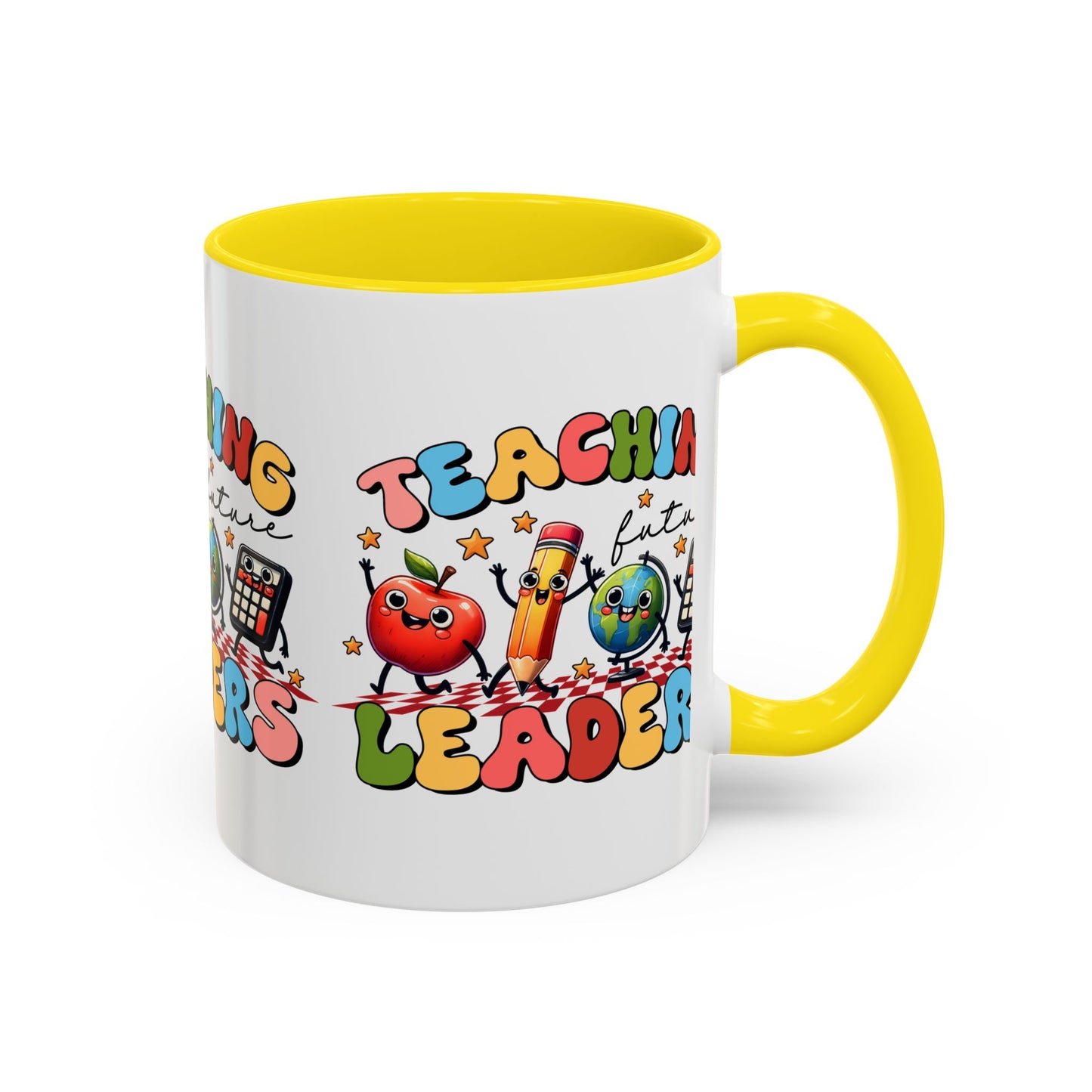 Teaching Leaders Coffee Mug — Cute "Teaching Future Leaders" Teacher Gift Accent Mug