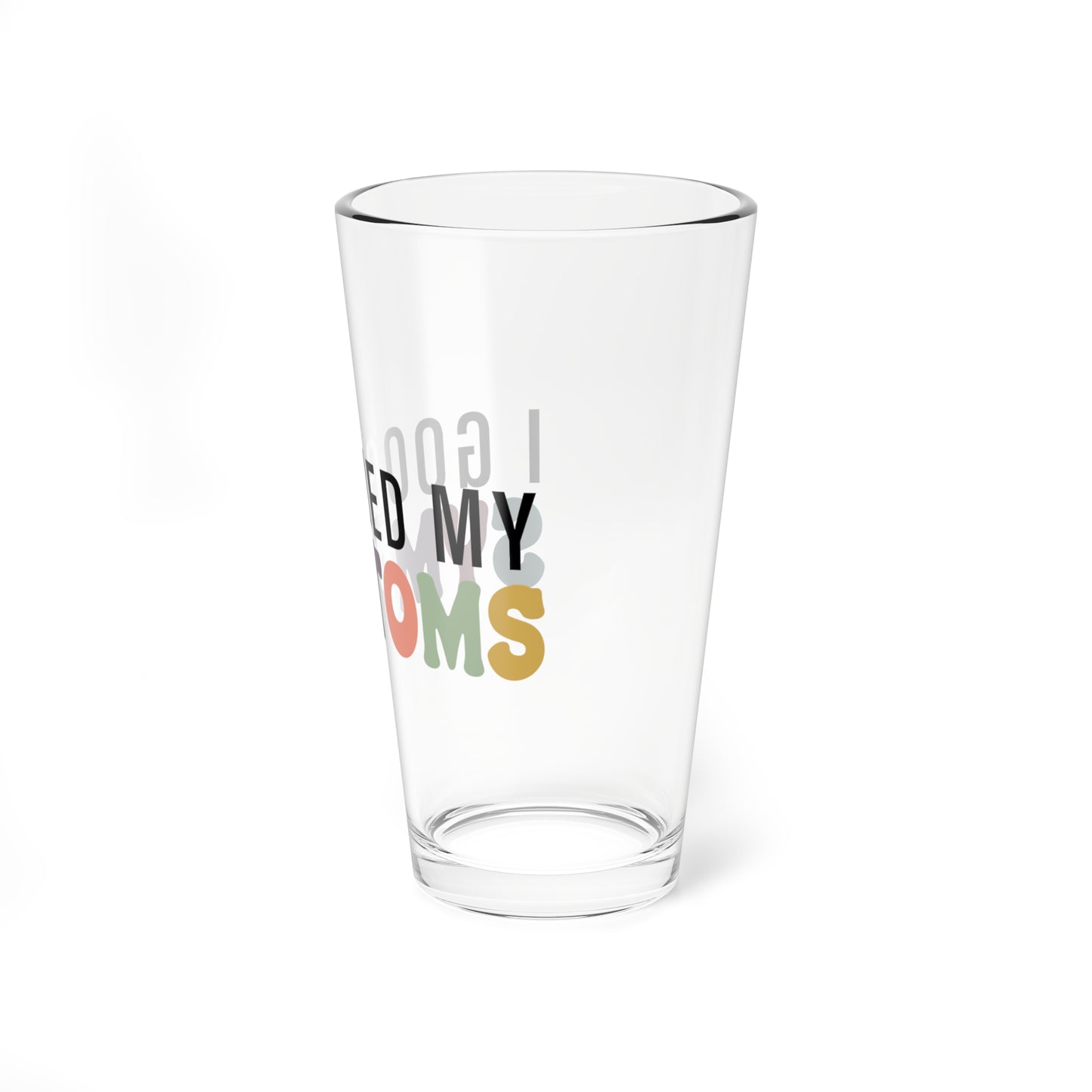 Humorous Mixing Glass - "Googled My Symptoms" - 16oz - Perfect for Medical Humor Lovers