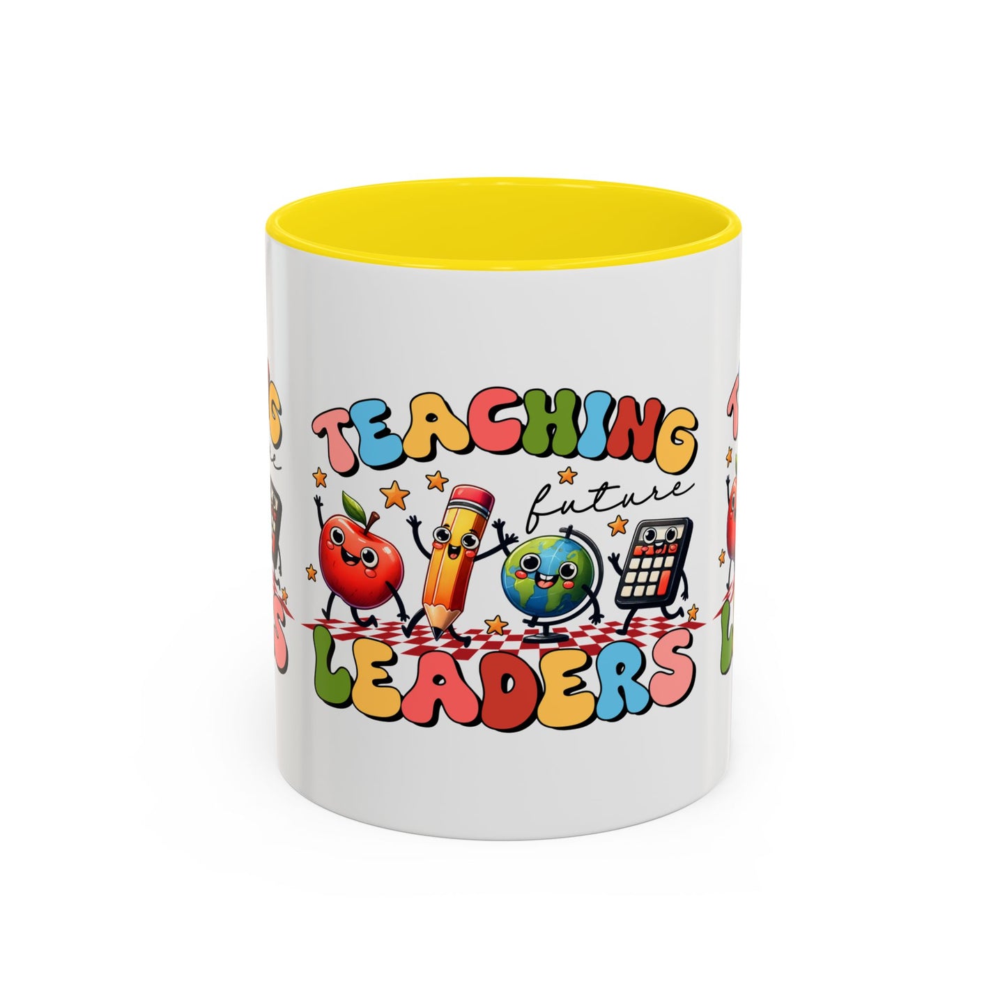 Teaching Leaders Coffee Mug — Cute "Teaching Future Leaders" Teacher Gift Accent Mug