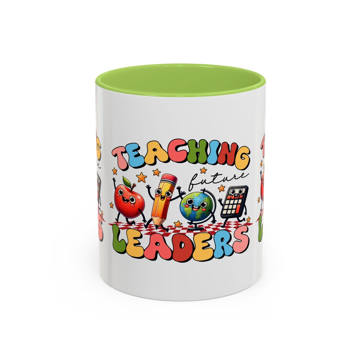 Teaching Leaders Coffee Mug — Cute "Teaching Future Leaders" Teacher Gift Accent Mug