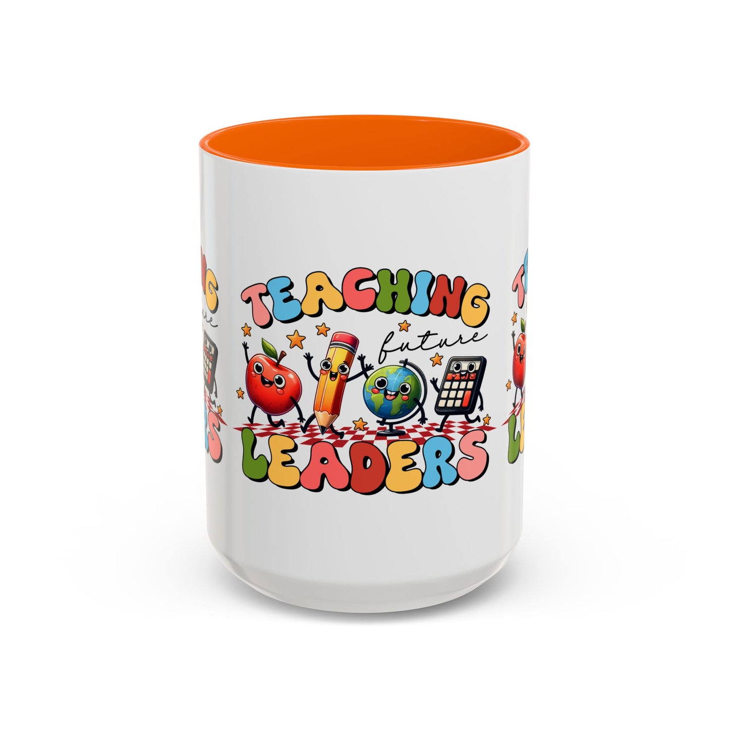 Teaching Leaders Coffee Mug — Cute "Teaching Future Leaders" Teacher Gift Accent Mug