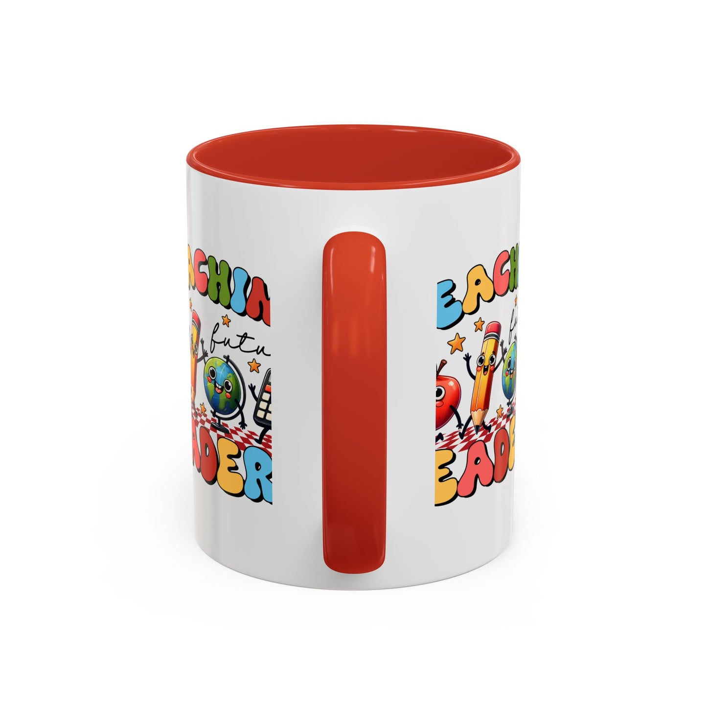 Teaching Leaders Coffee Mug — Cute "Teaching Future Leaders" Teacher Gift Accent Mug