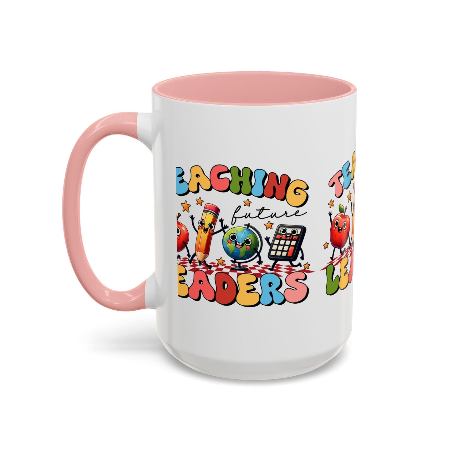 Teaching Leaders Coffee Mug — Cute "Teaching Future Leaders" Teacher Gift Accent Mug