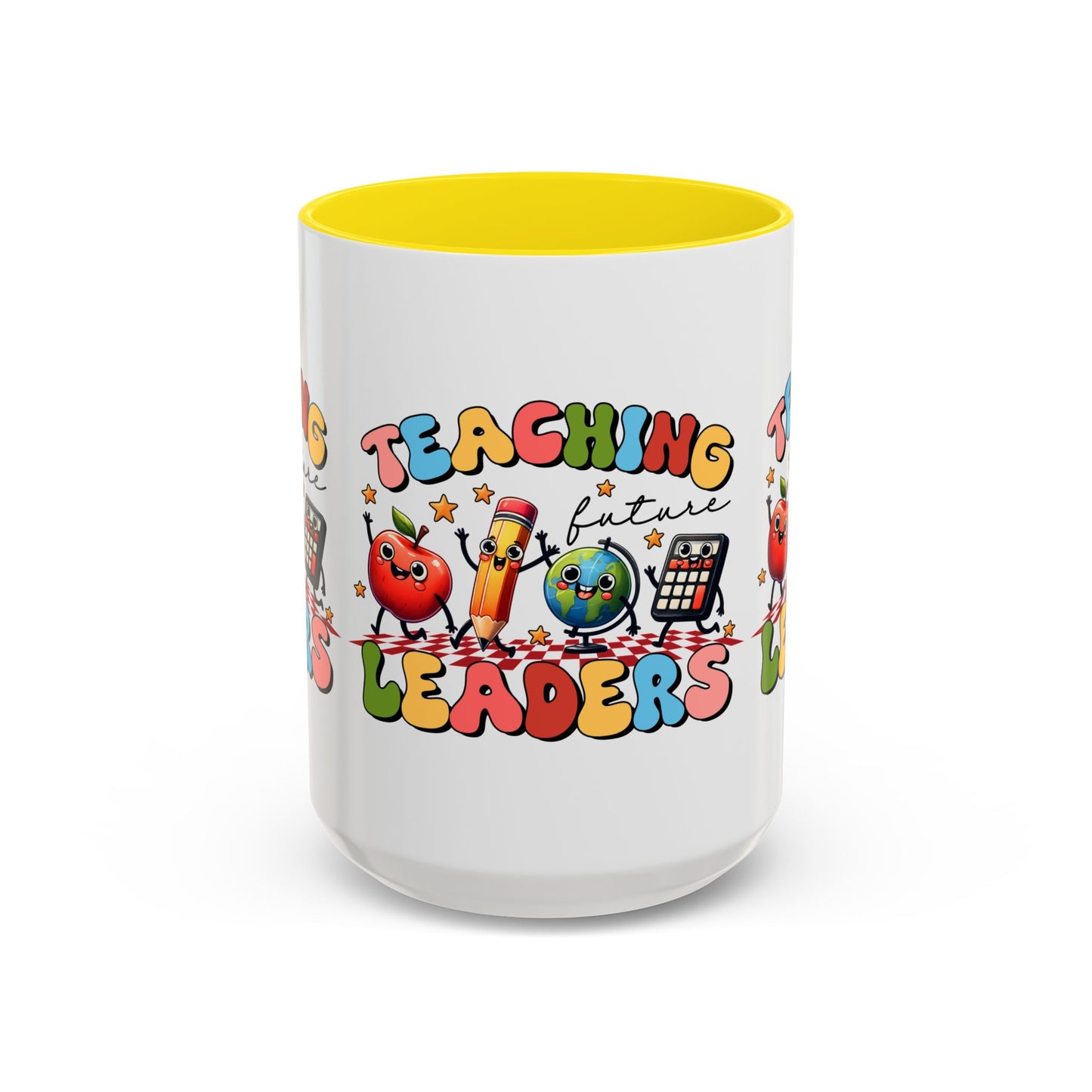 Teaching Leaders Coffee Mug — Cute "Teaching Future Leaders" Teacher Gift Accent Mug