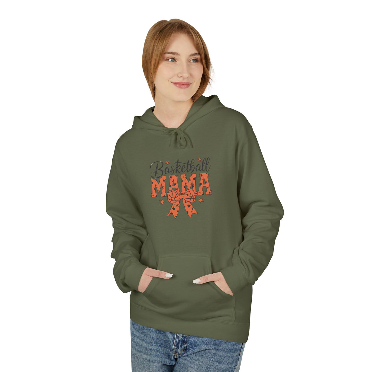 Baseball Mama Hoodie — Retro Script & Bat Graphic Pullover for Moms