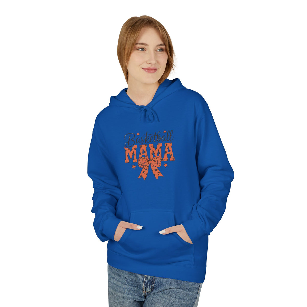 Baseball Mama Hoodie — Retro Script & Bat Graphic Pullover for Moms