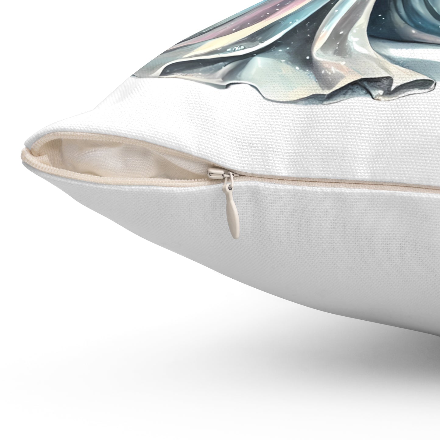 Cancer Zodiac Pillow — Elegant Astrological Home Decor ("Cancer" Text)