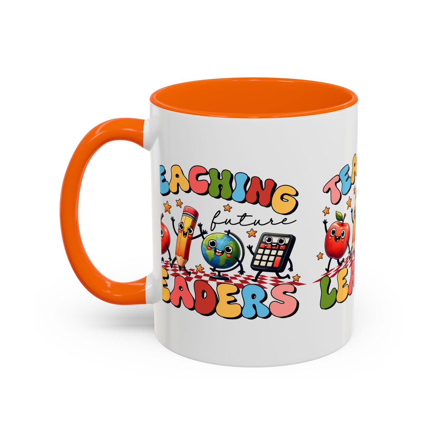 Teaching Leaders Coffee Mug — Cute "Teaching Future Leaders" Teacher Gift Accent Mug