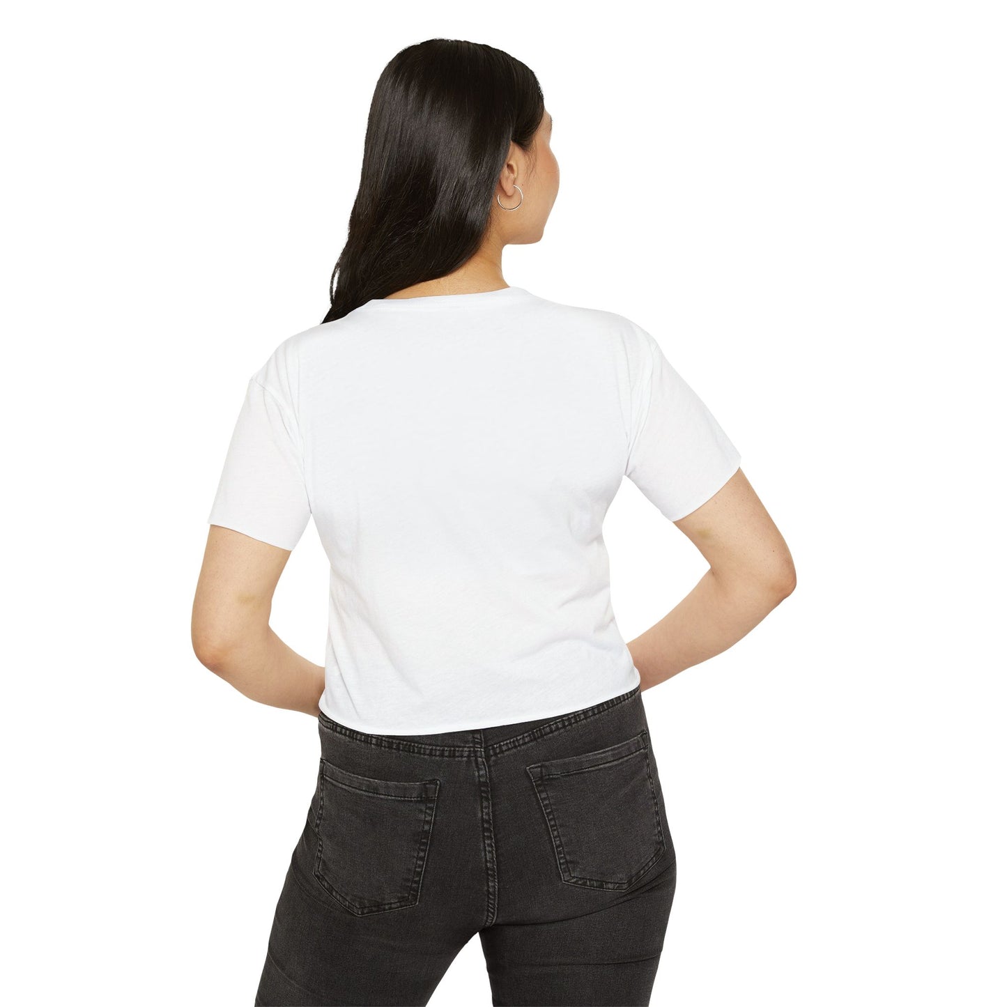 Just a Girl Who Loves Basketball — Women's Festival Crop Top