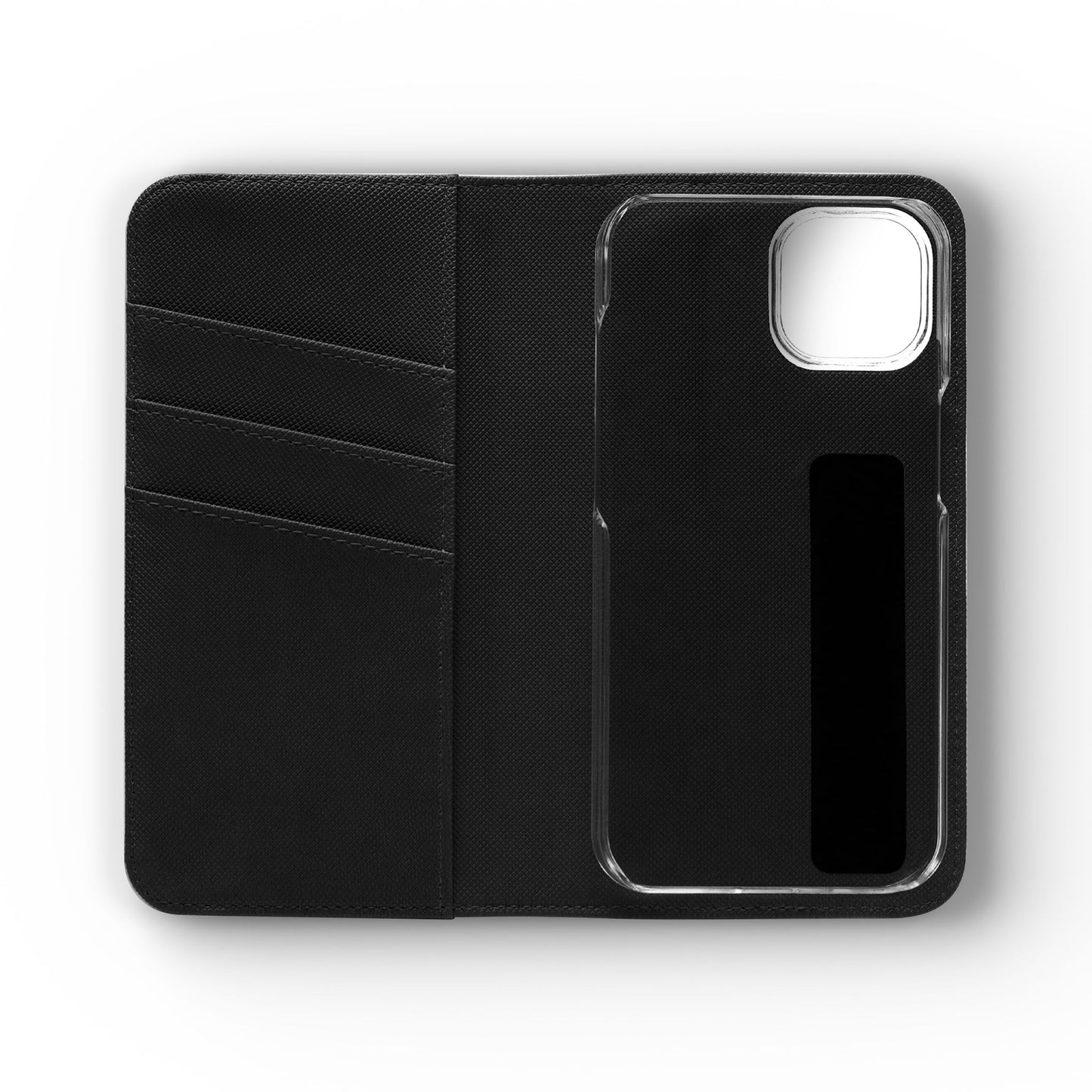 Flip Phone Case — "Black" Typography with Love, Joy, Pride & History