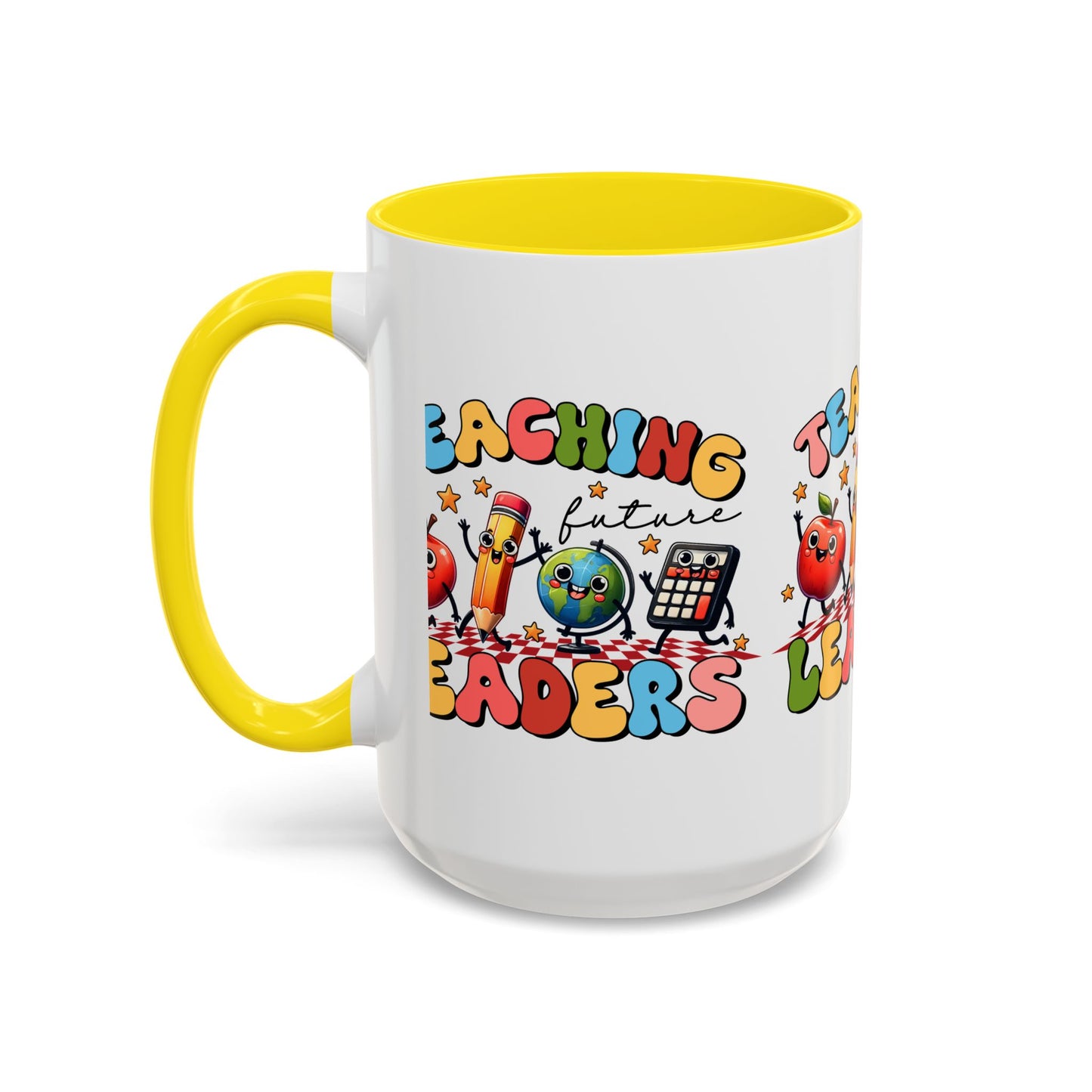 Teaching Leaders Coffee Mug — Cute "Teaching Future Leaders" Teacher Gift Accent Mug
