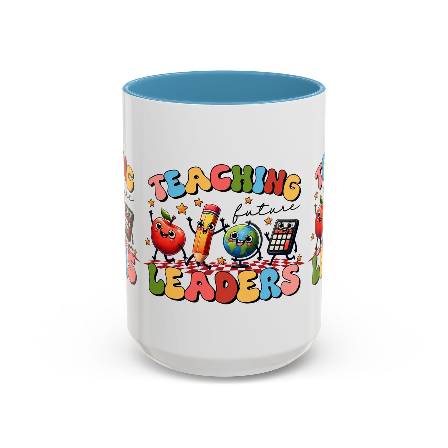 Teaching Leaders Coffee Mug — Cute "Teaching Future Leaders" Teacher Gift Accent Mug