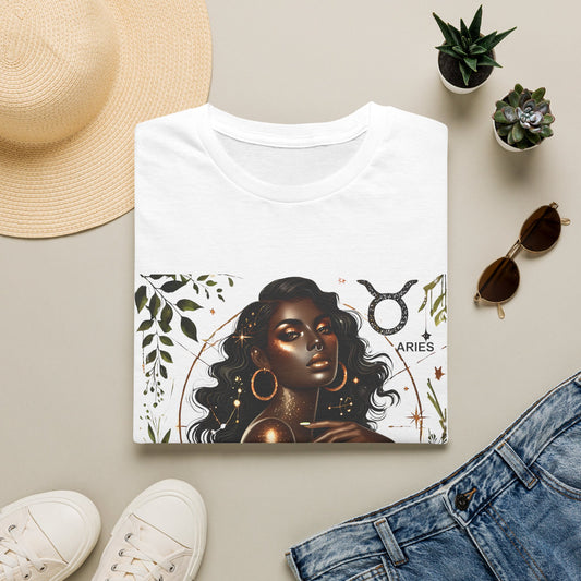 Aries Zodiac T-Shirt — Black Goddess Astrology Tee