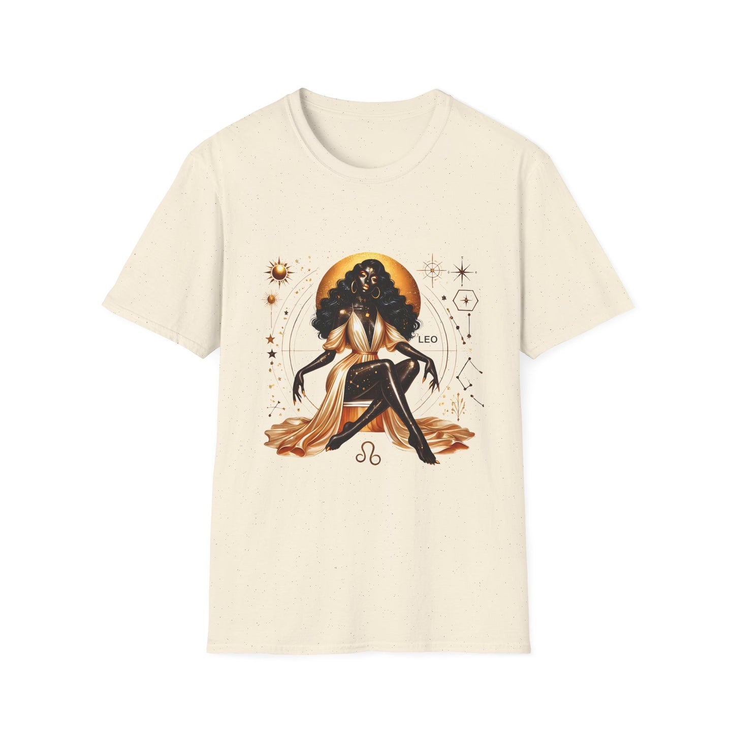 Leo Zodiac T-Shirt — Astrological Sun Sign Tee with 'LEO' Design