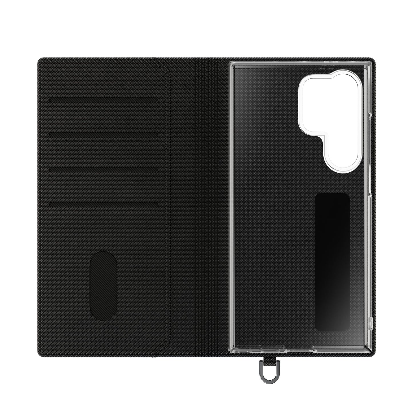 Flip Phone Case — "Black" Typography with Love, Joy, Pride & History