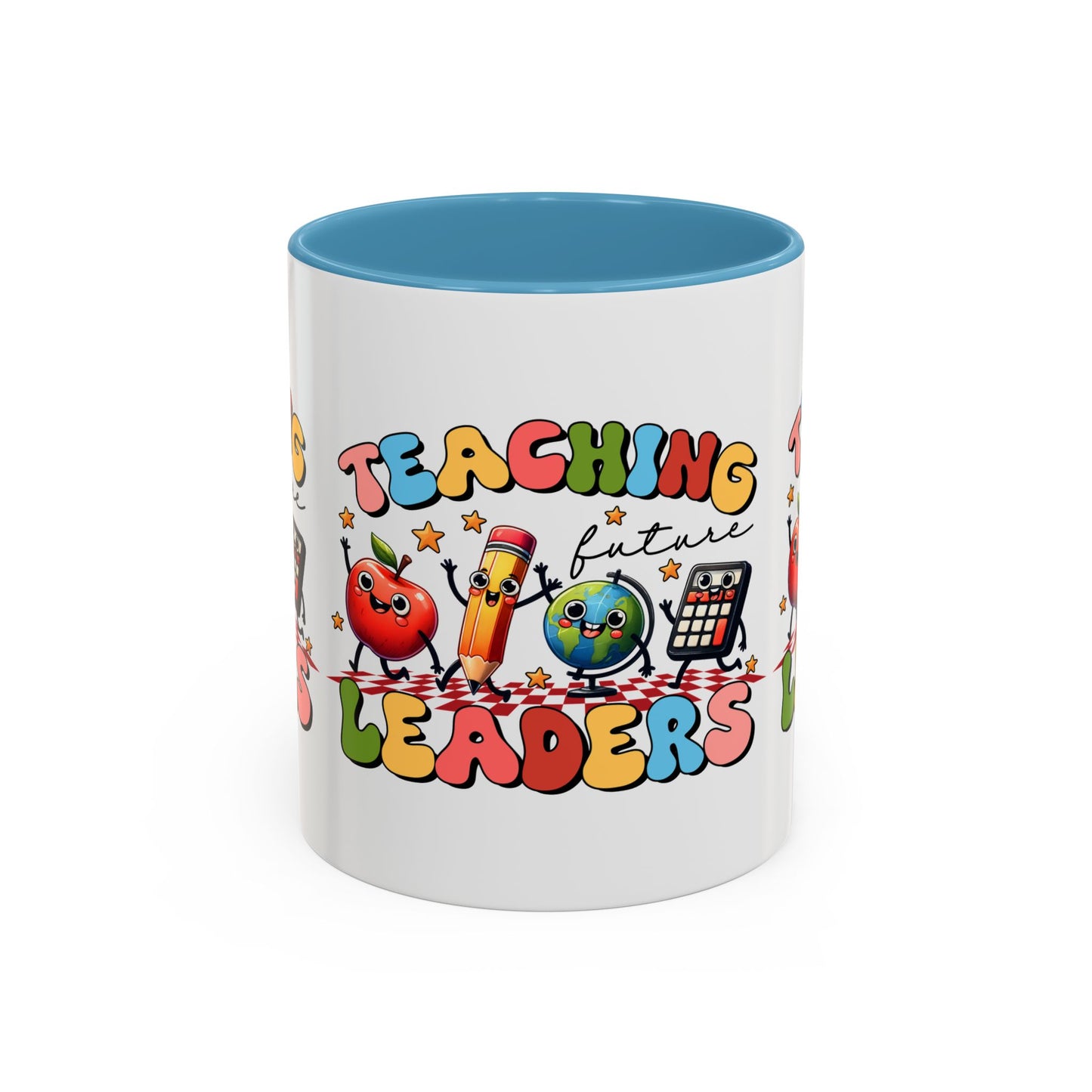 Teaching Leaders Coffee Mug — Cute "Teaching Future Leaders" Teacher Gift Accent Mug