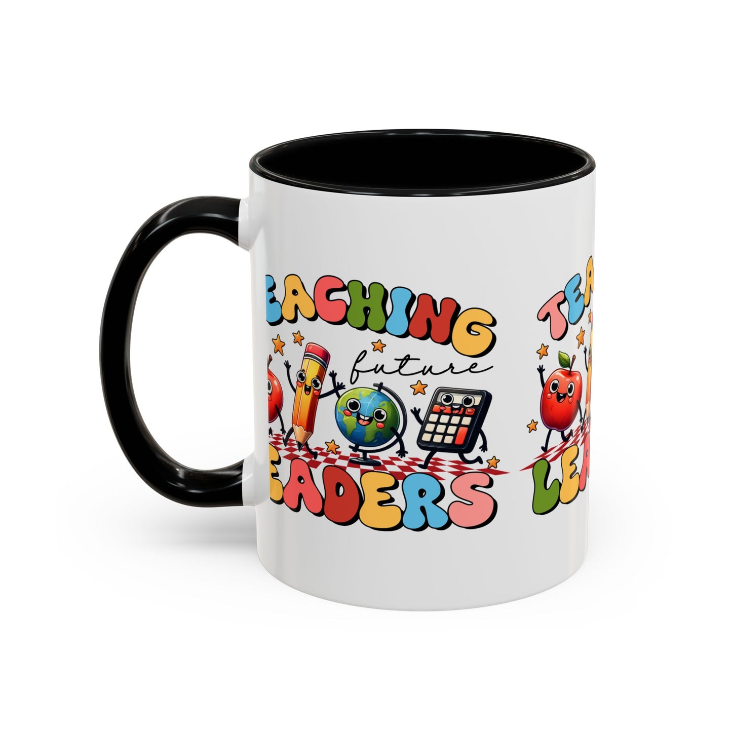Teaching Leaders Coffee Mug — Cute "Teaching Future Leaders" Teacher Gift Accent Mug