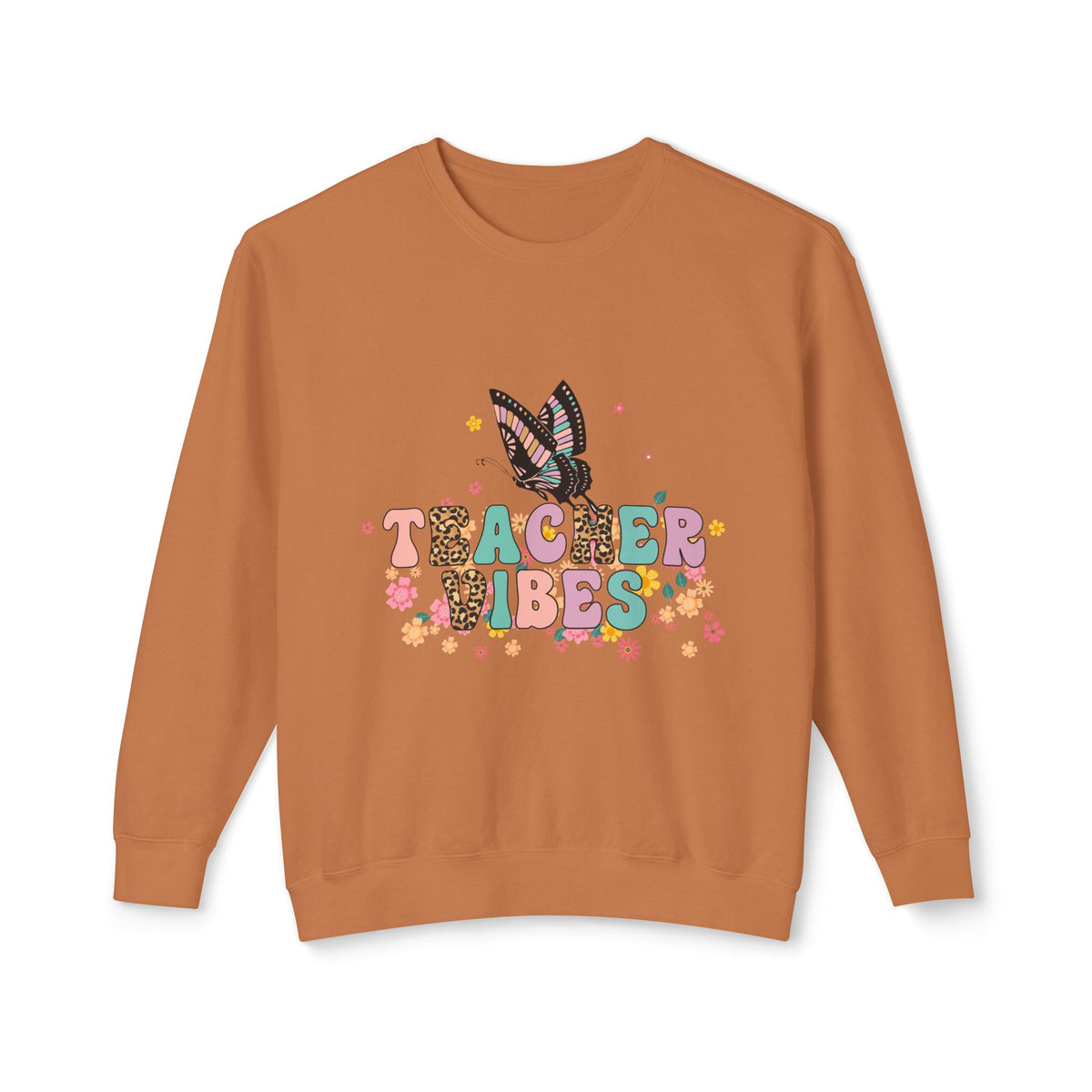 Teacher Vibes Crewneck Sweatshirt