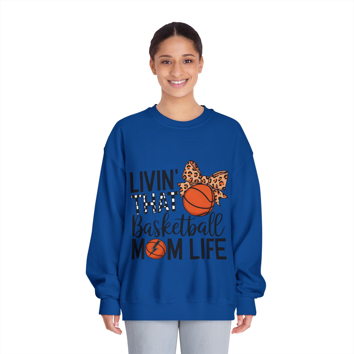 Basketball Mom Life Sweatshirt