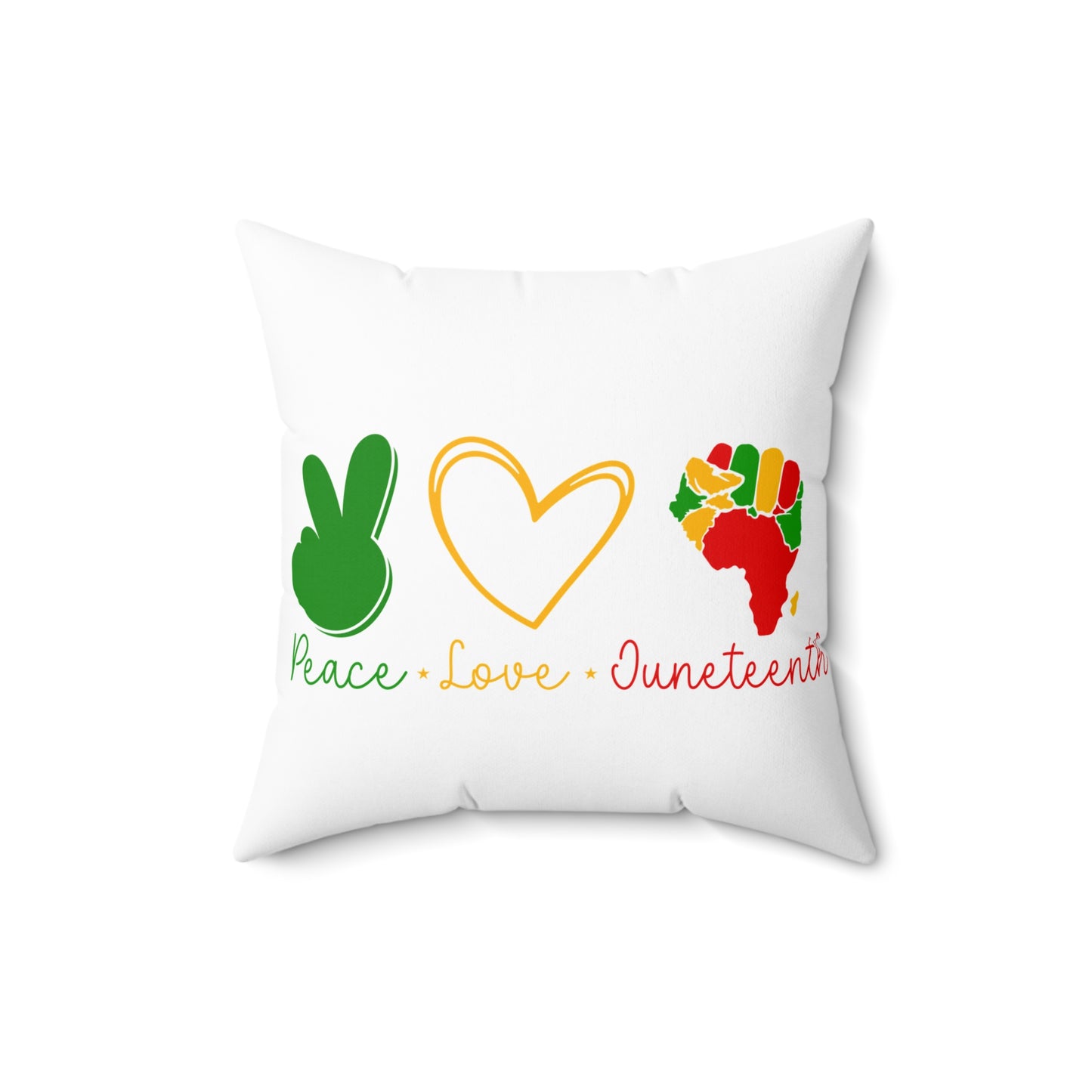 Spun Polyester Square Pillow
