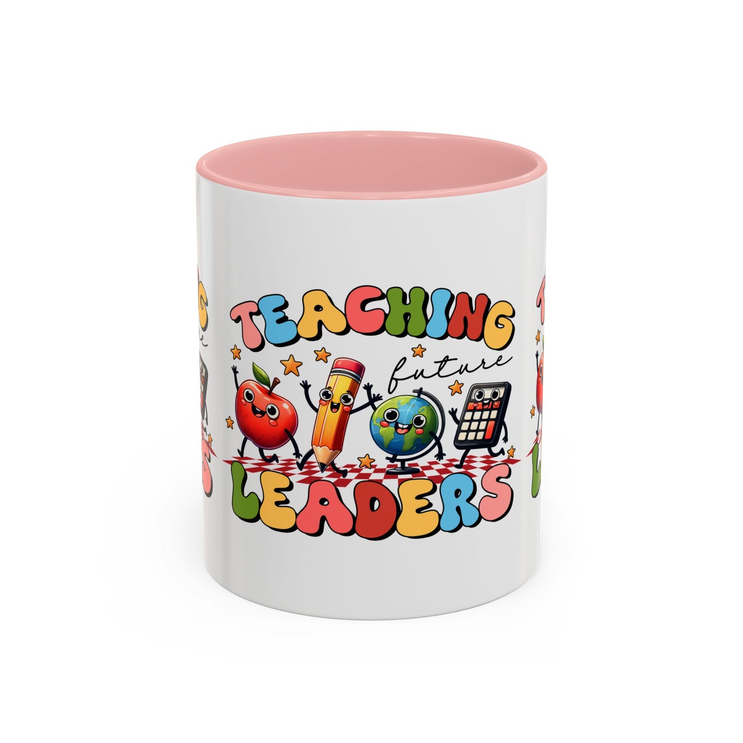 Teaching Leaders Coffee Mug — Cute "Teaching Future Leaders" Teacher Gift Accent Mug