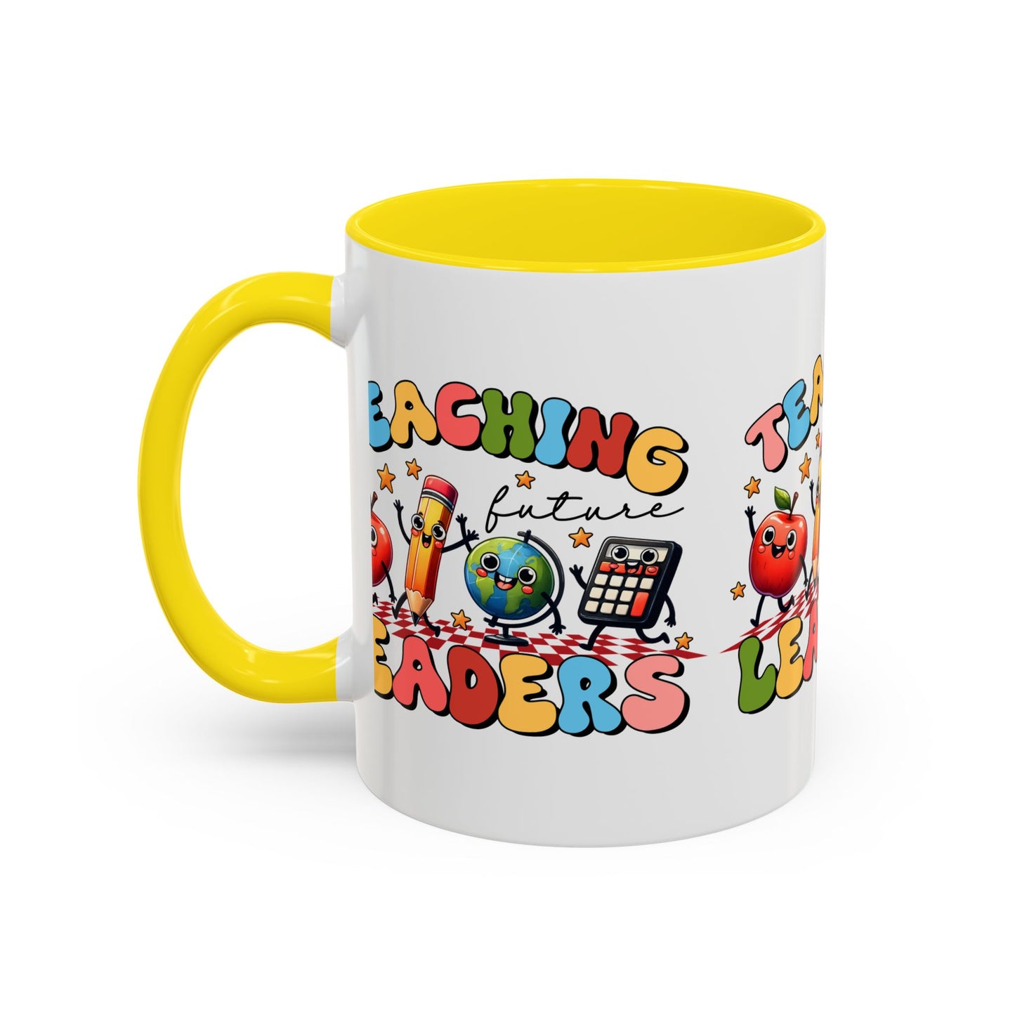 Teaching Leaders Coffee Mug — Cute "Teaching Future Leaders" Teacher Gift Accent Mug